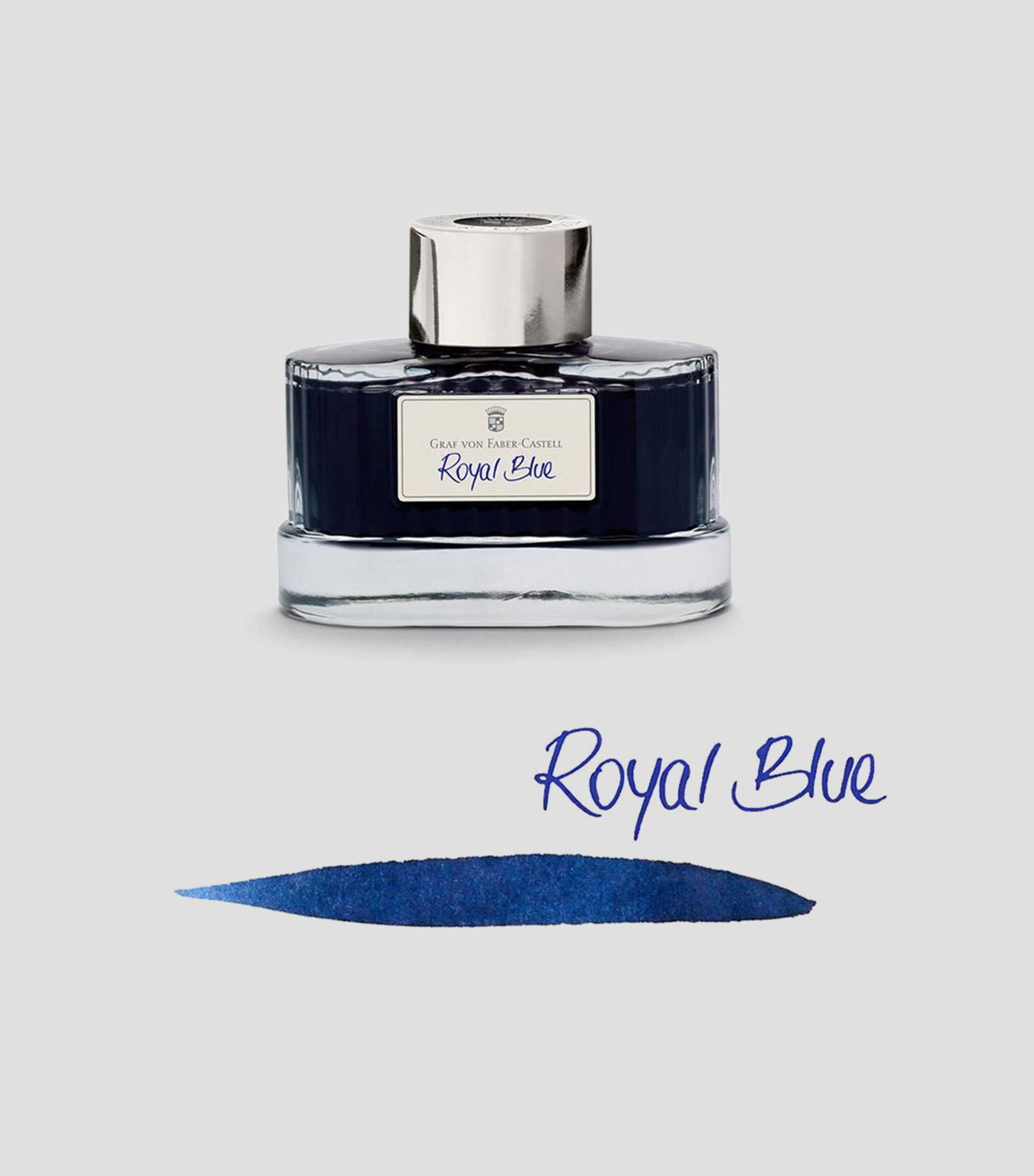 Frasco de tinta azul real, 75 ml