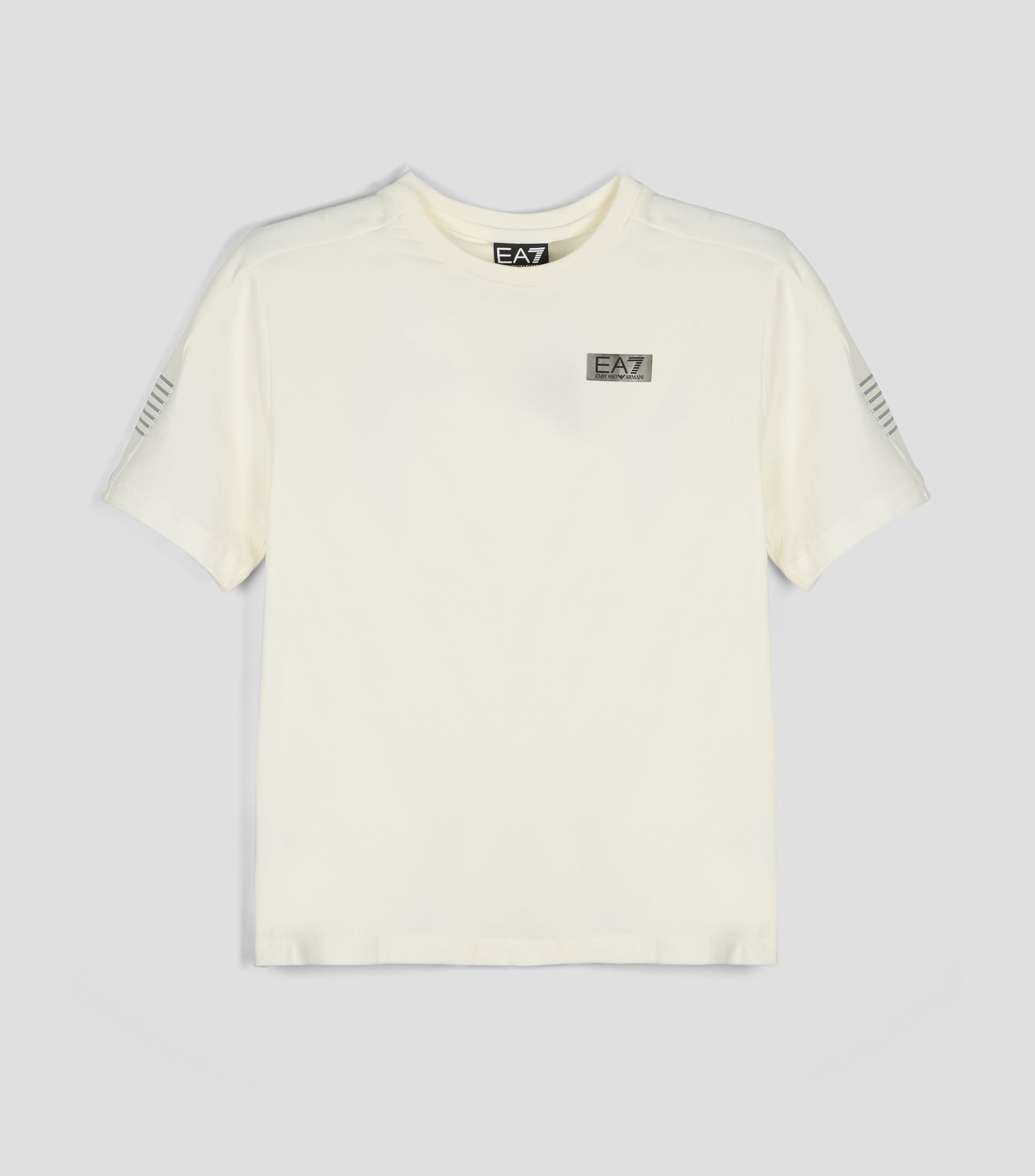 Playera cuello redondo manga corta estampada Niño
