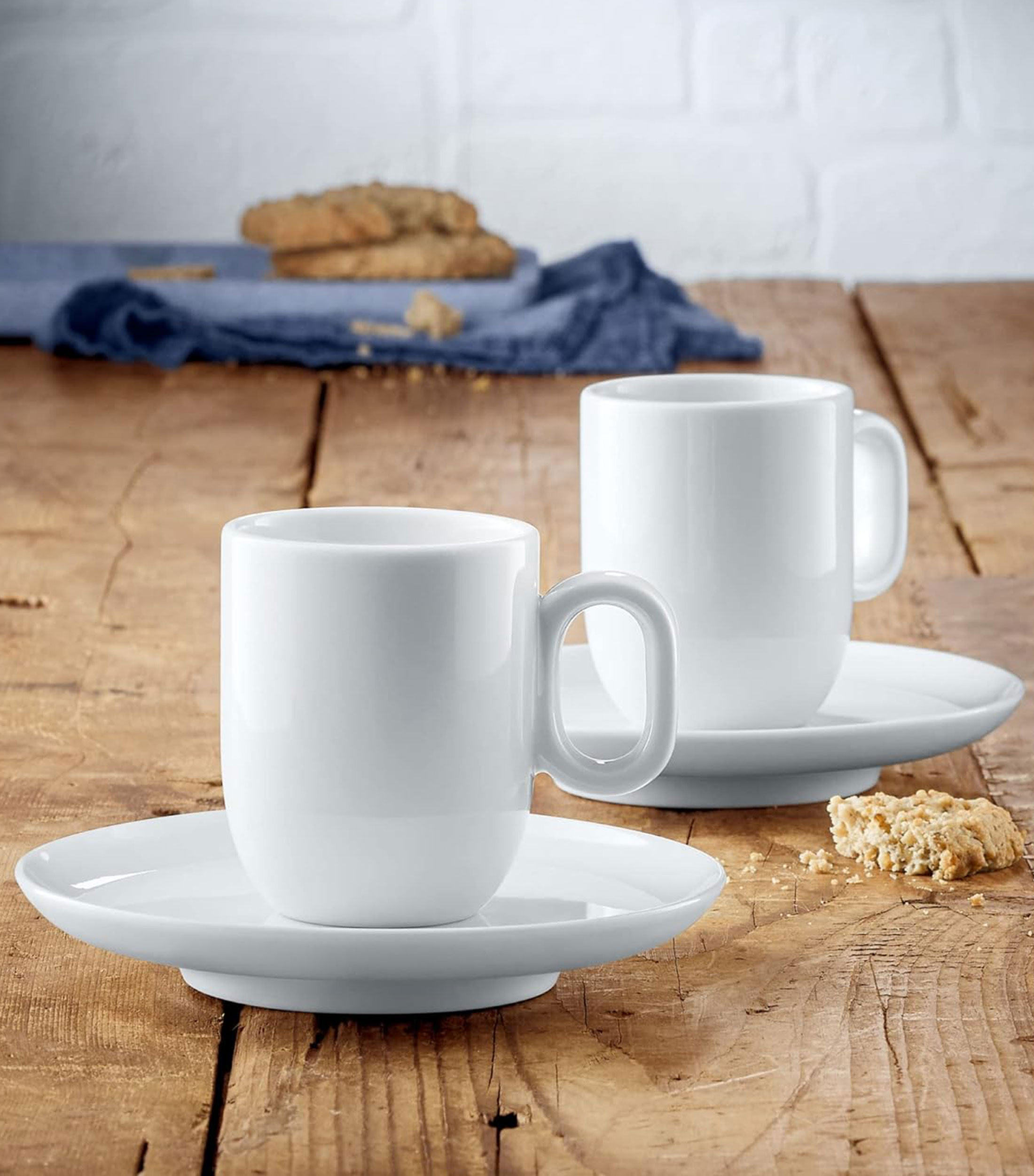Set 4 piezas, ternos para Espresso