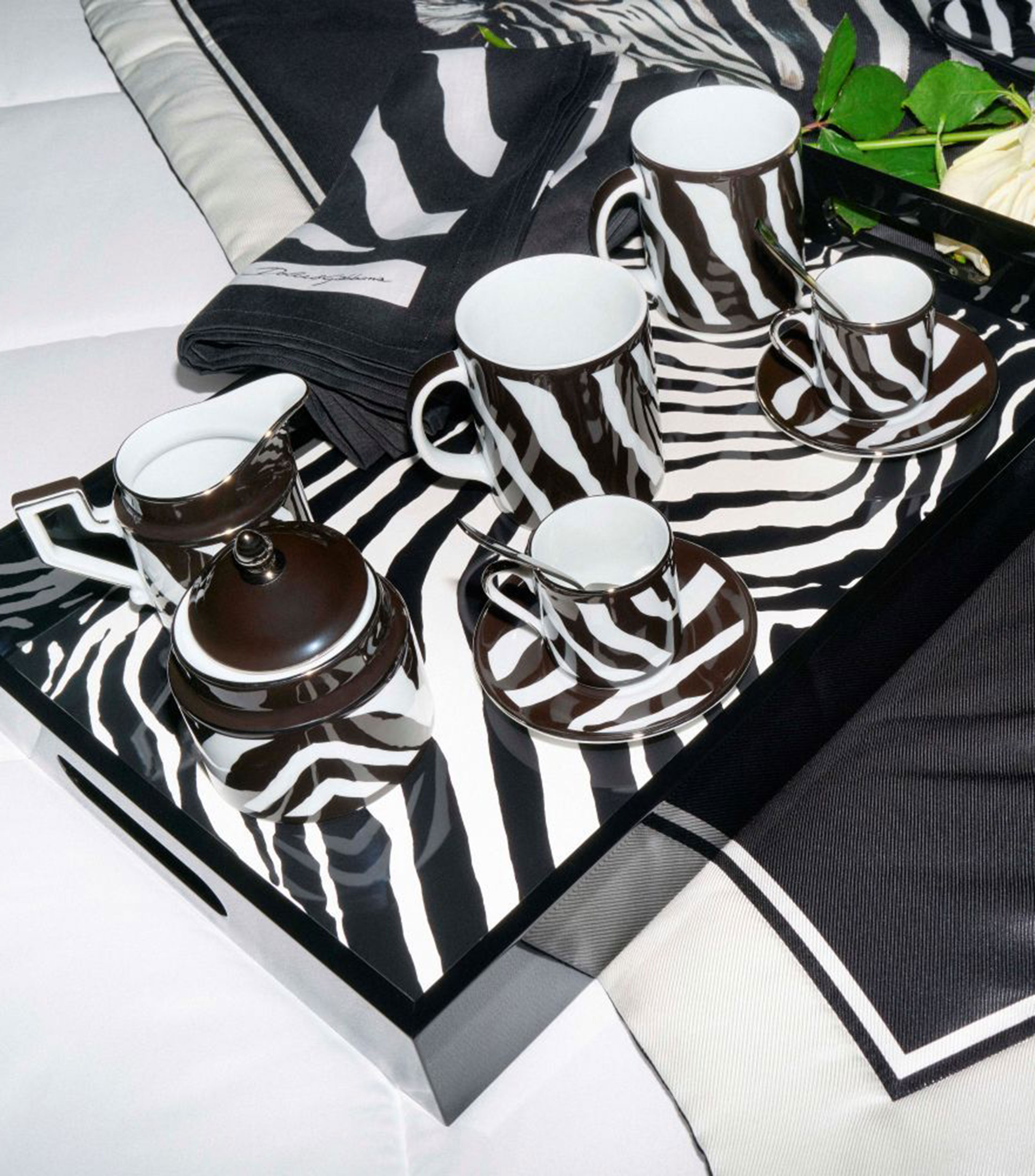 Terno para café Zebra