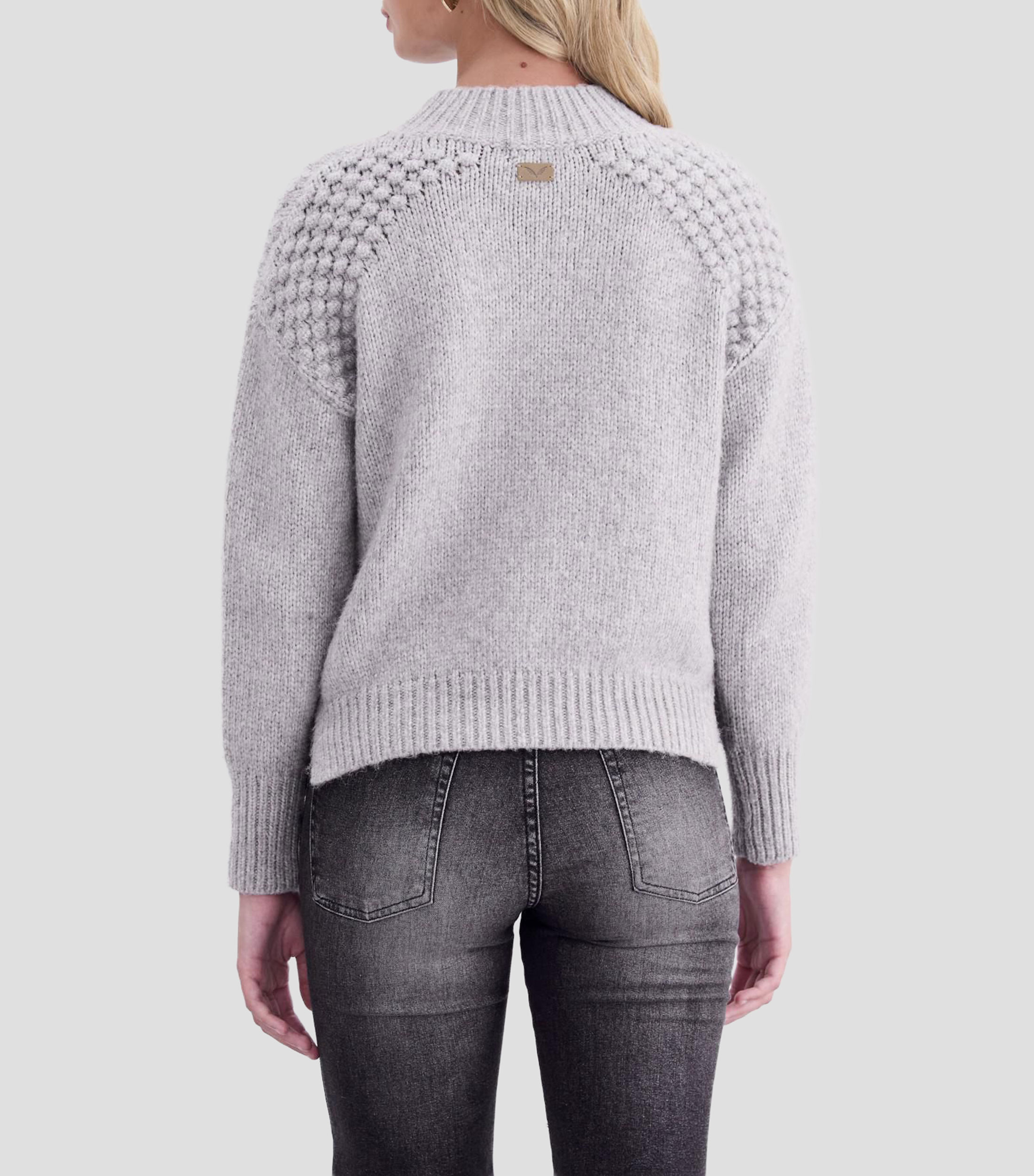 Suéter cuello redondo Mujer