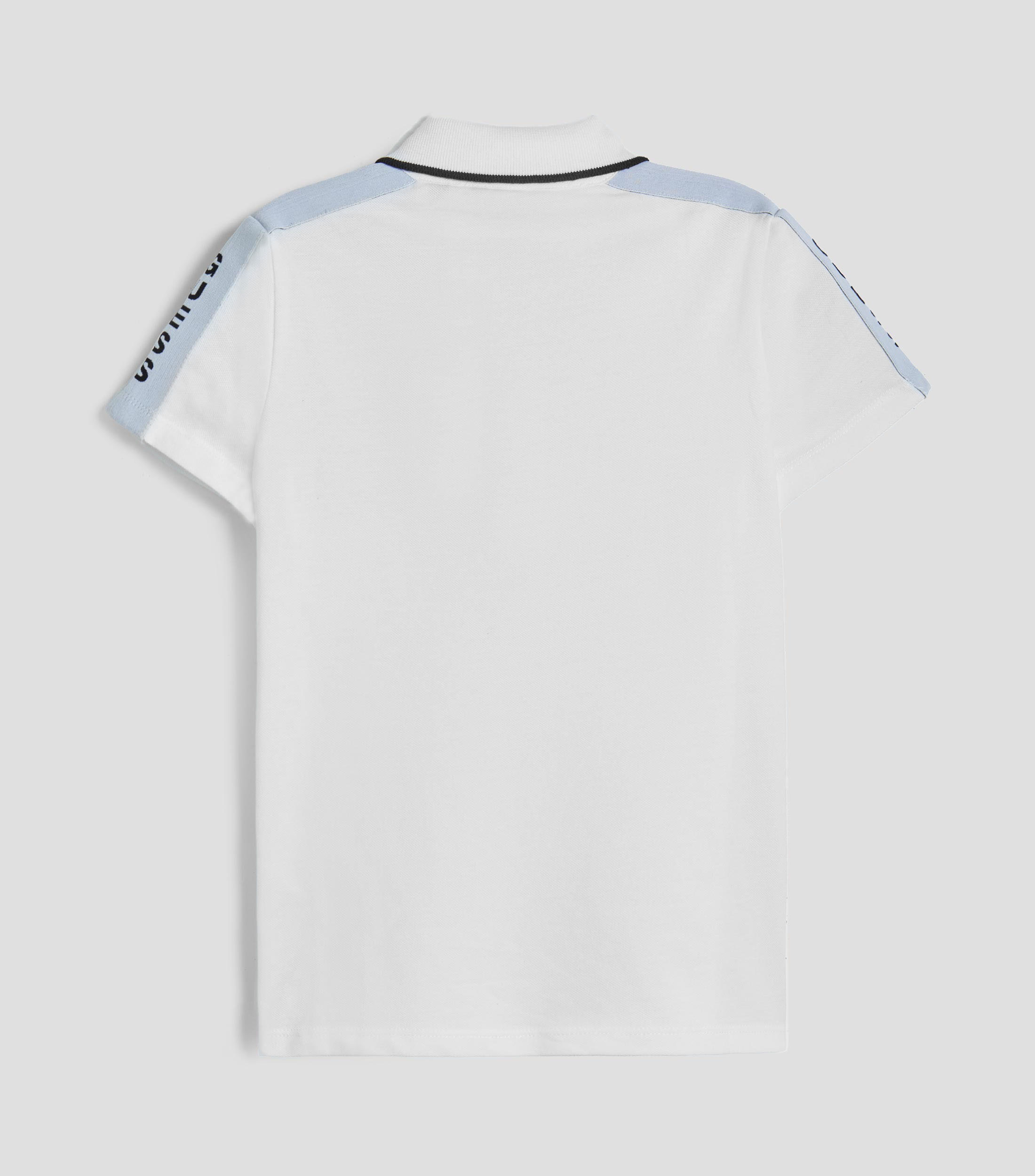 Playera tipo polo manga corta lisa Niño