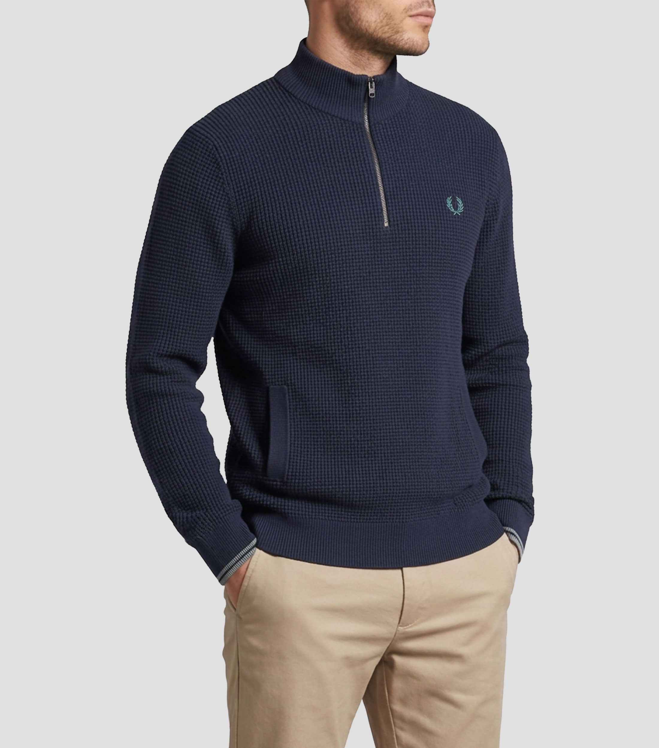 Suéter cuello alto Hombre