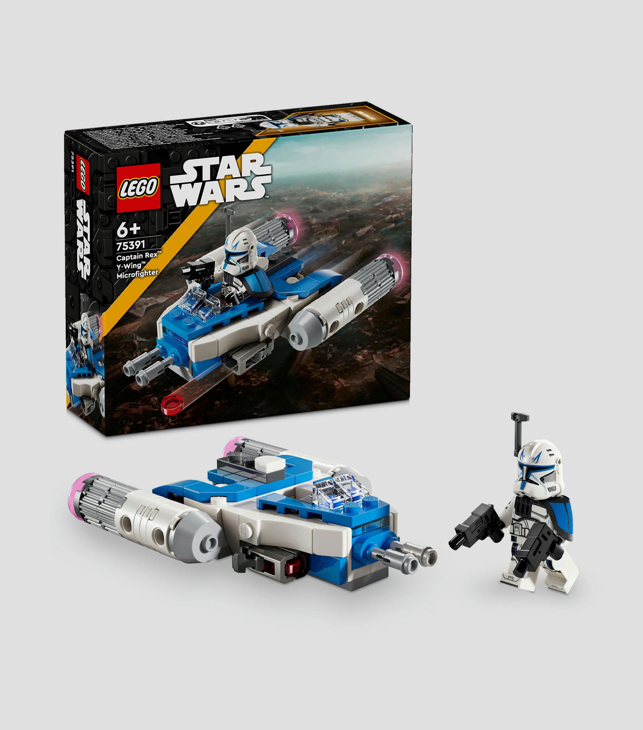Lego Star Wars Microfighter YWing del Capitán Rex 75391