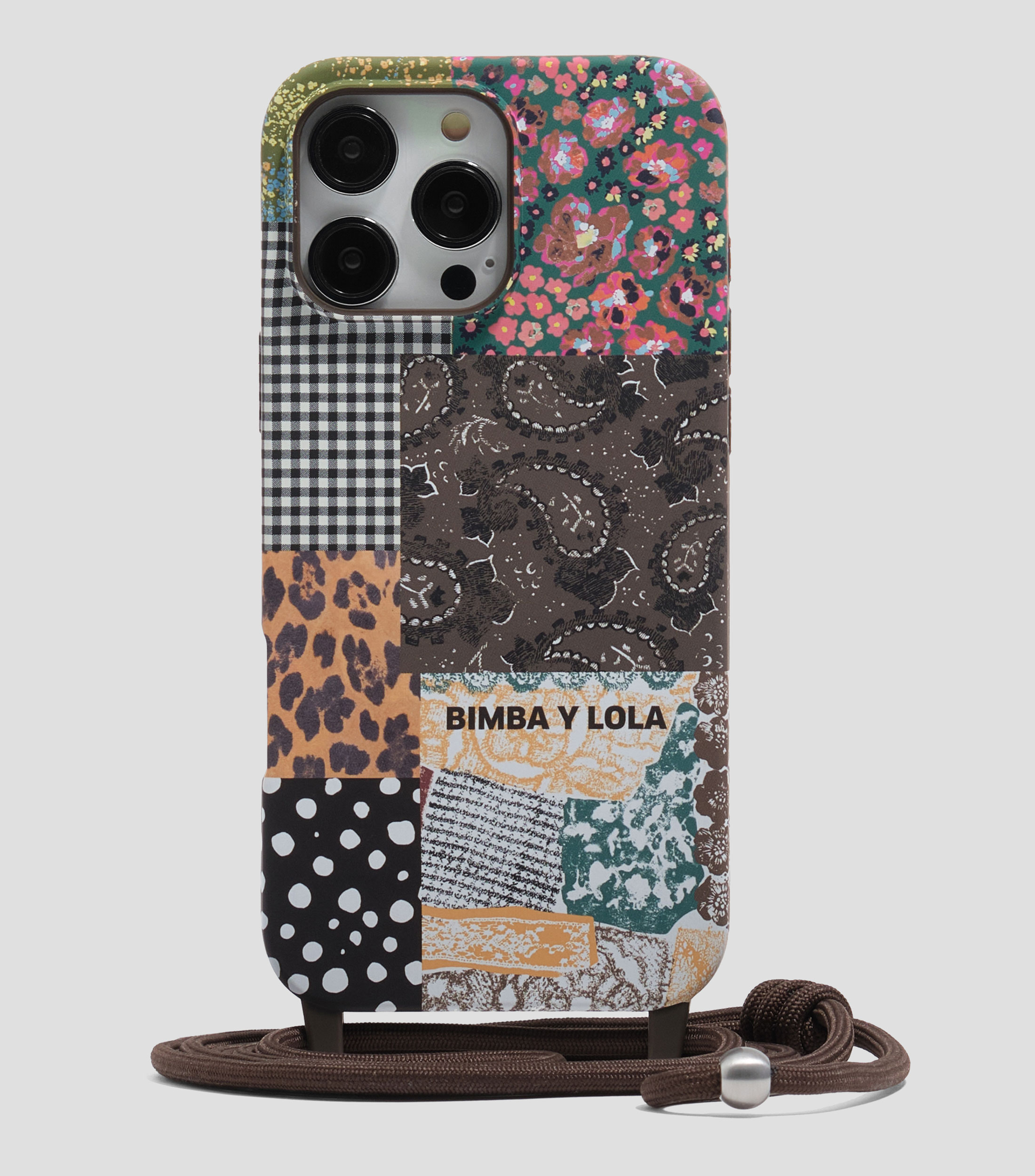 Funda rígida iPhone 16 Pro Max patchwork