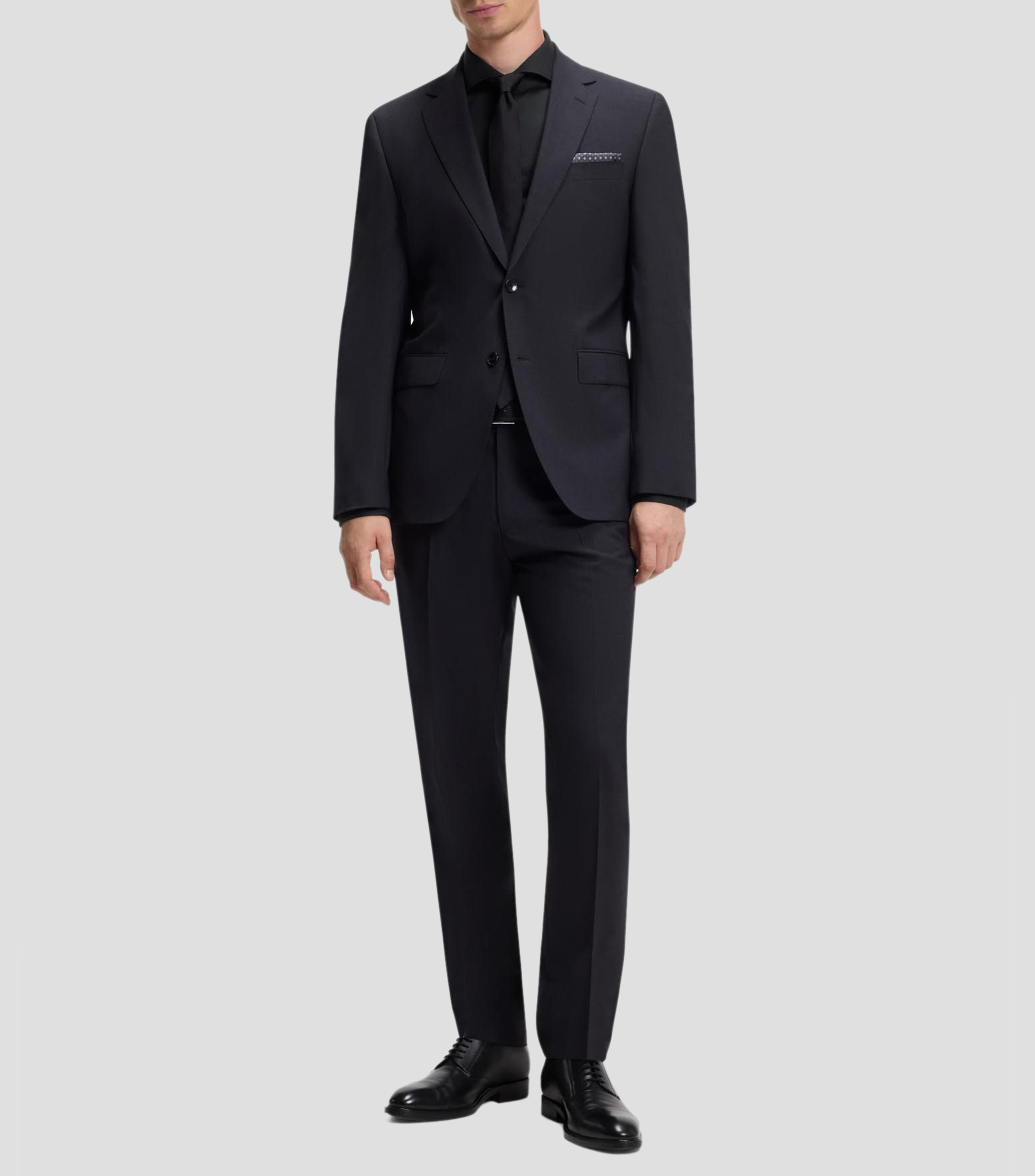 Camisa Boss One slim en tela oxford de algodón resistente a las arrugas Hombre
