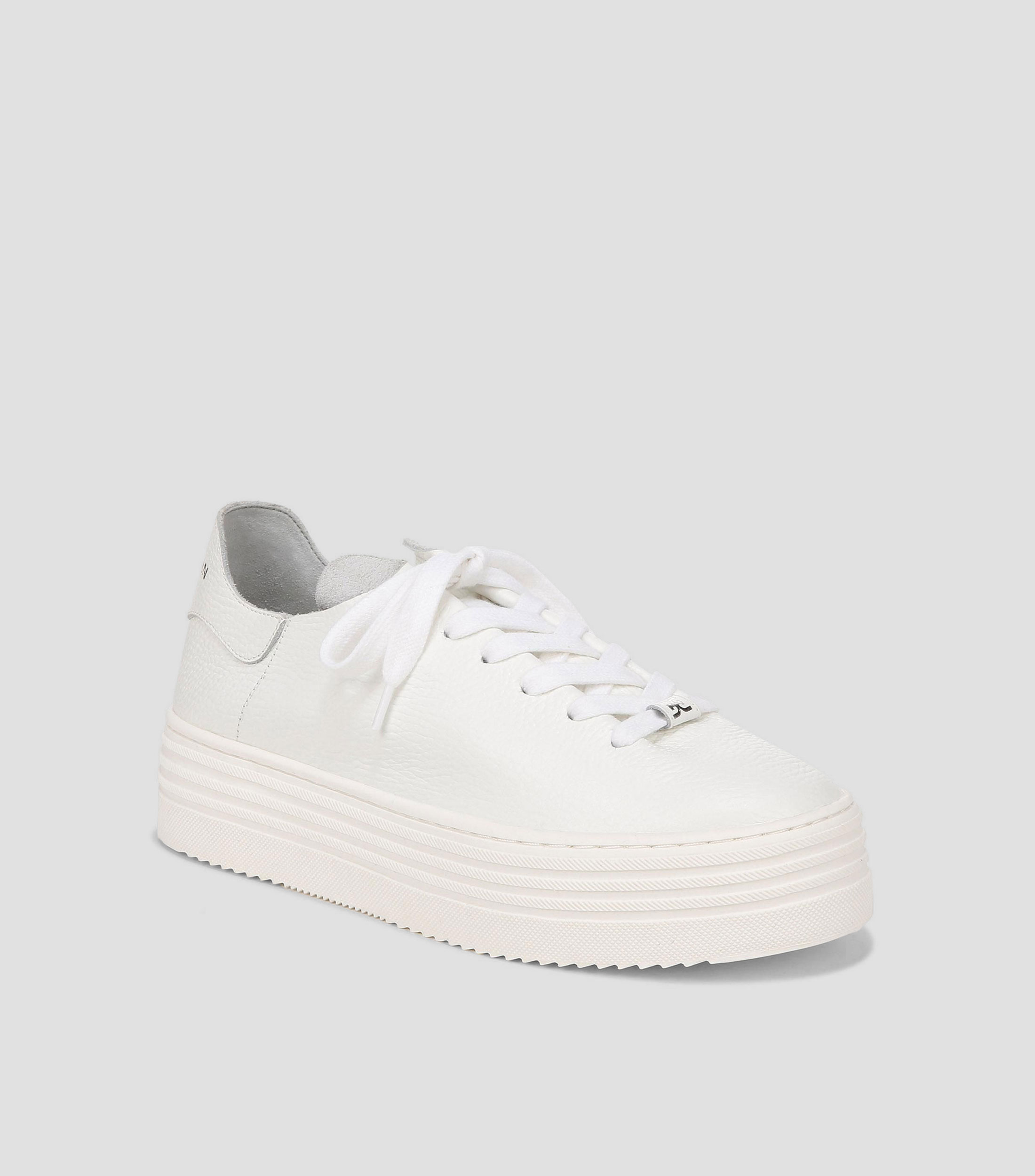 Tenis casuales de plataforma Pippy en piel Mujer