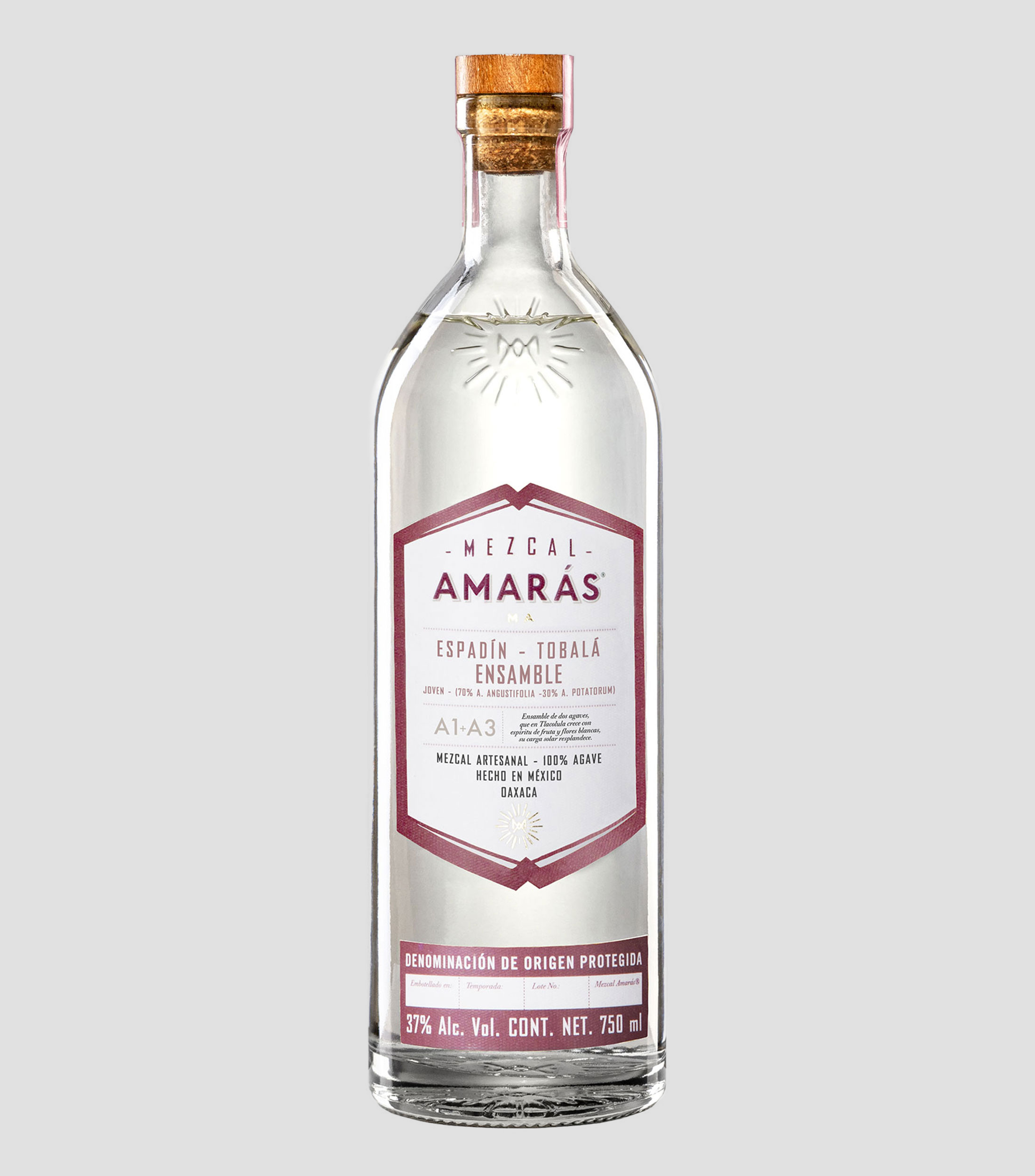 MEZCAL AMARAS AMARAS ENSAMBLE 750ML