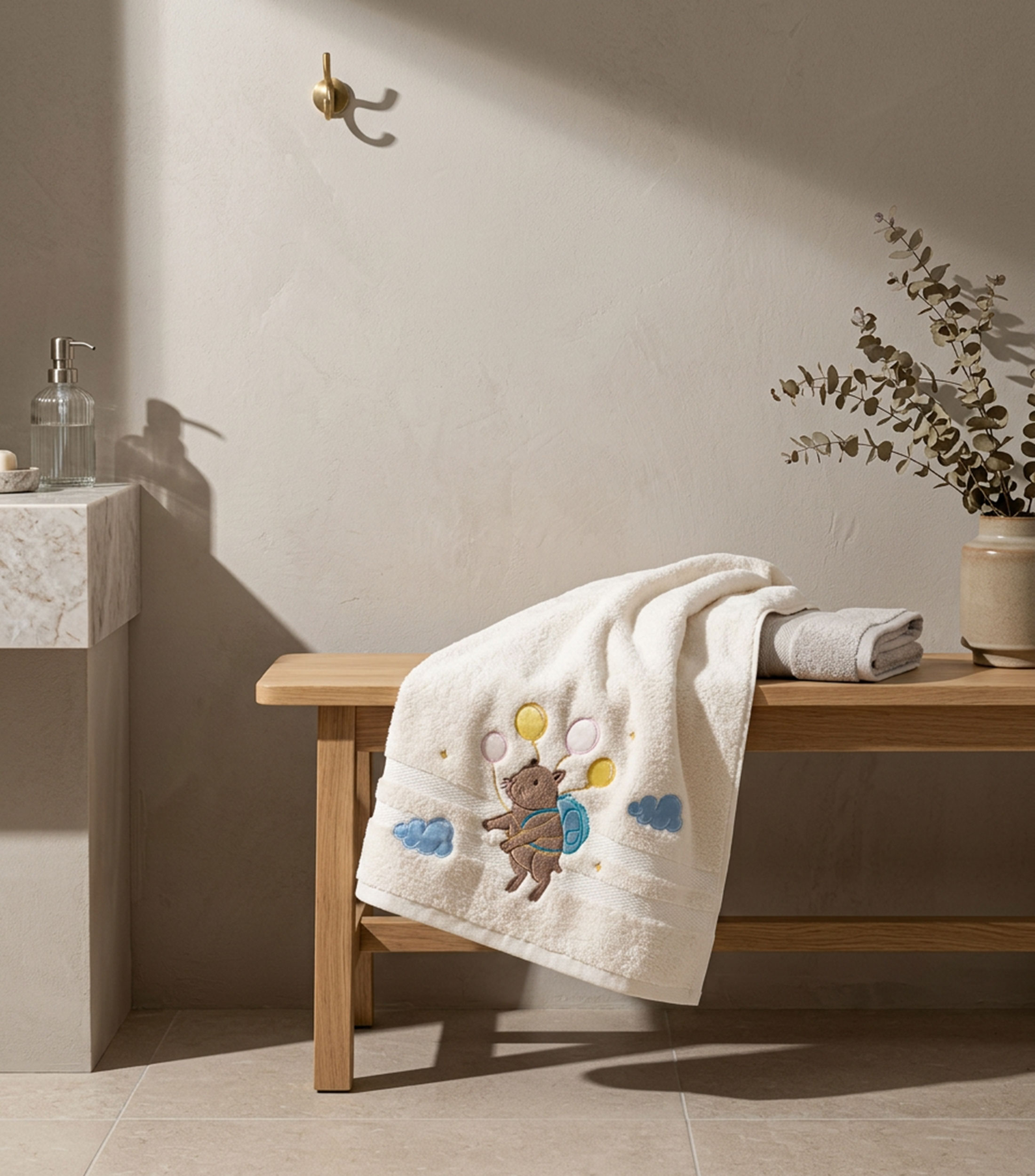 Toalla de medio baño Capibara