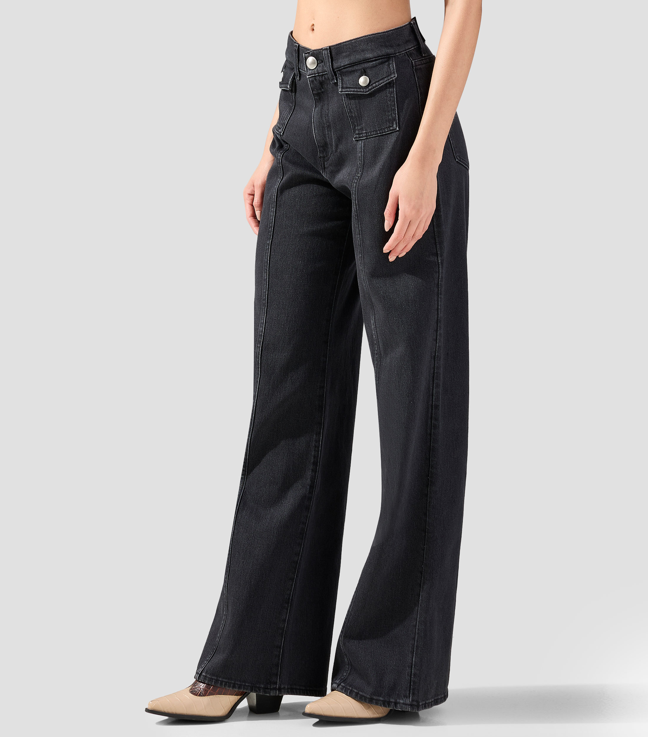 Jeans regulares Mujer