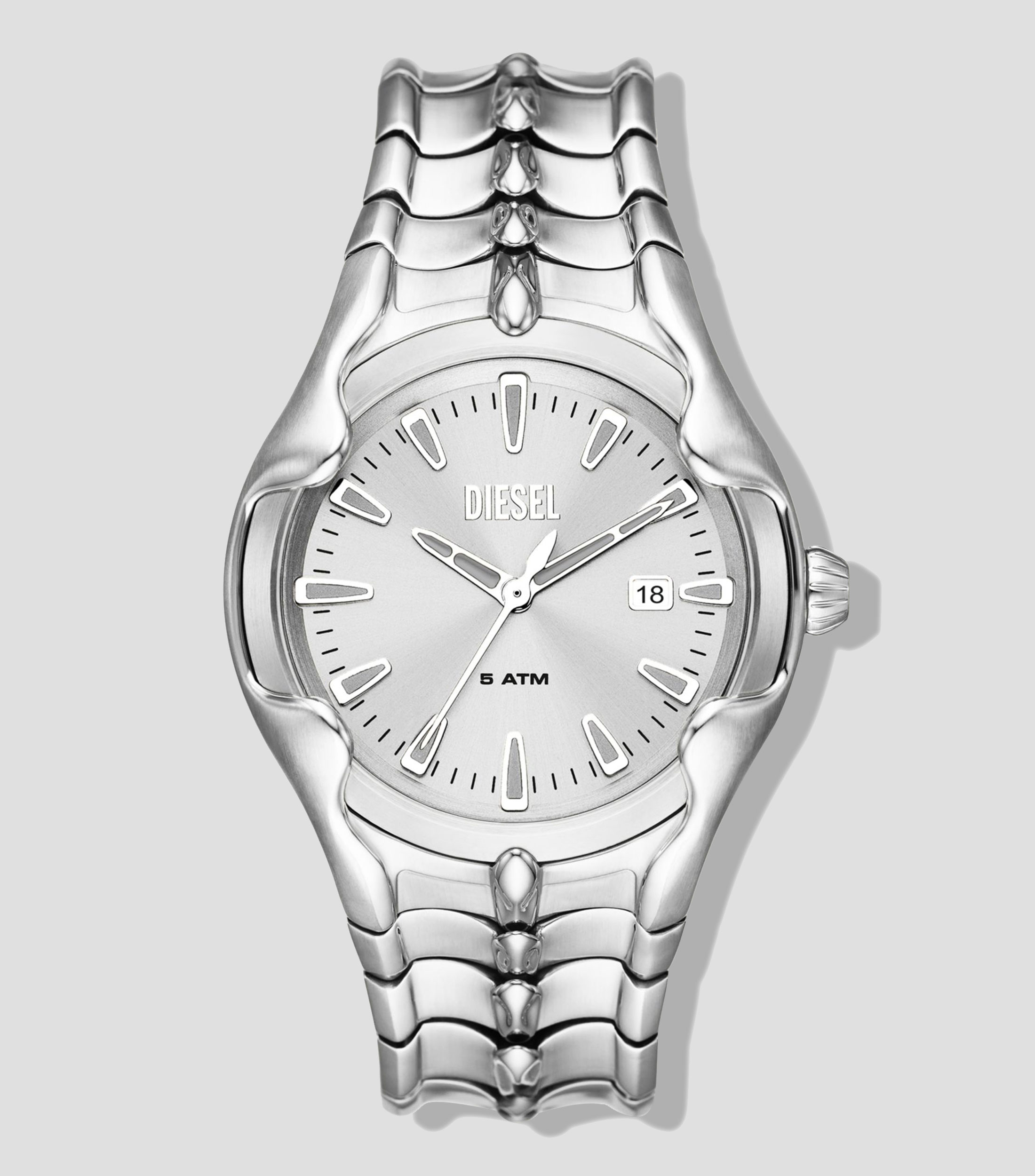 Reloj para hombre Vert Casual Plateado