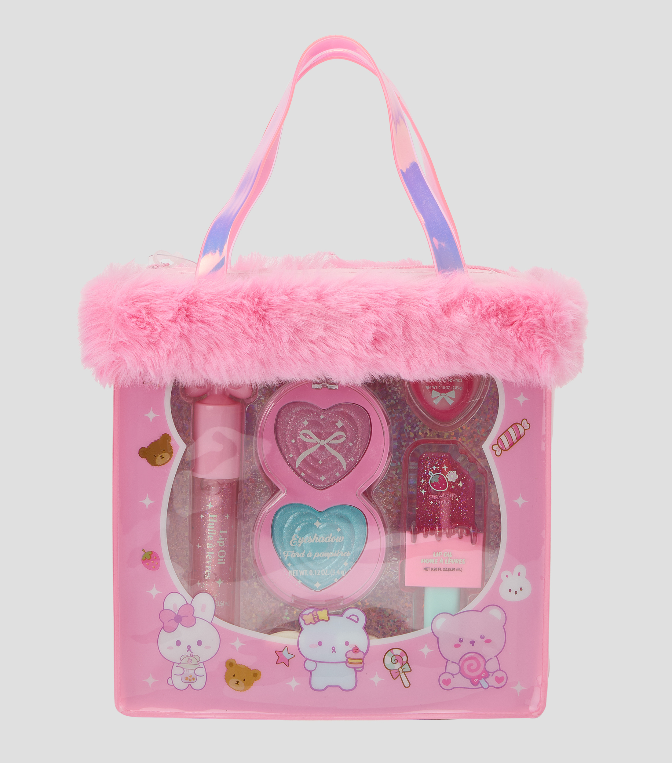 Bolsa tote rosa Glam estampada Niña