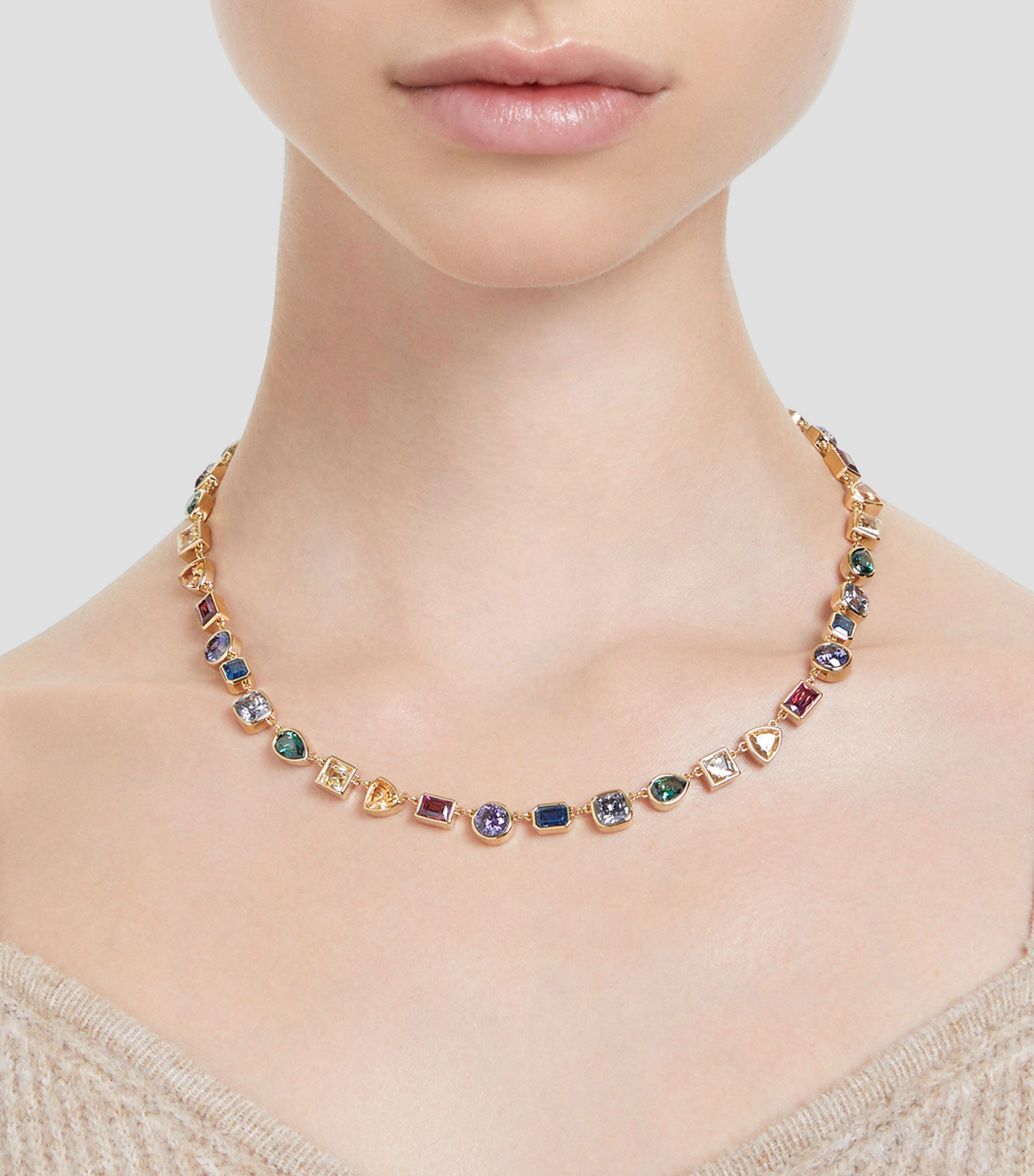 Collar con Circonitas Mujer