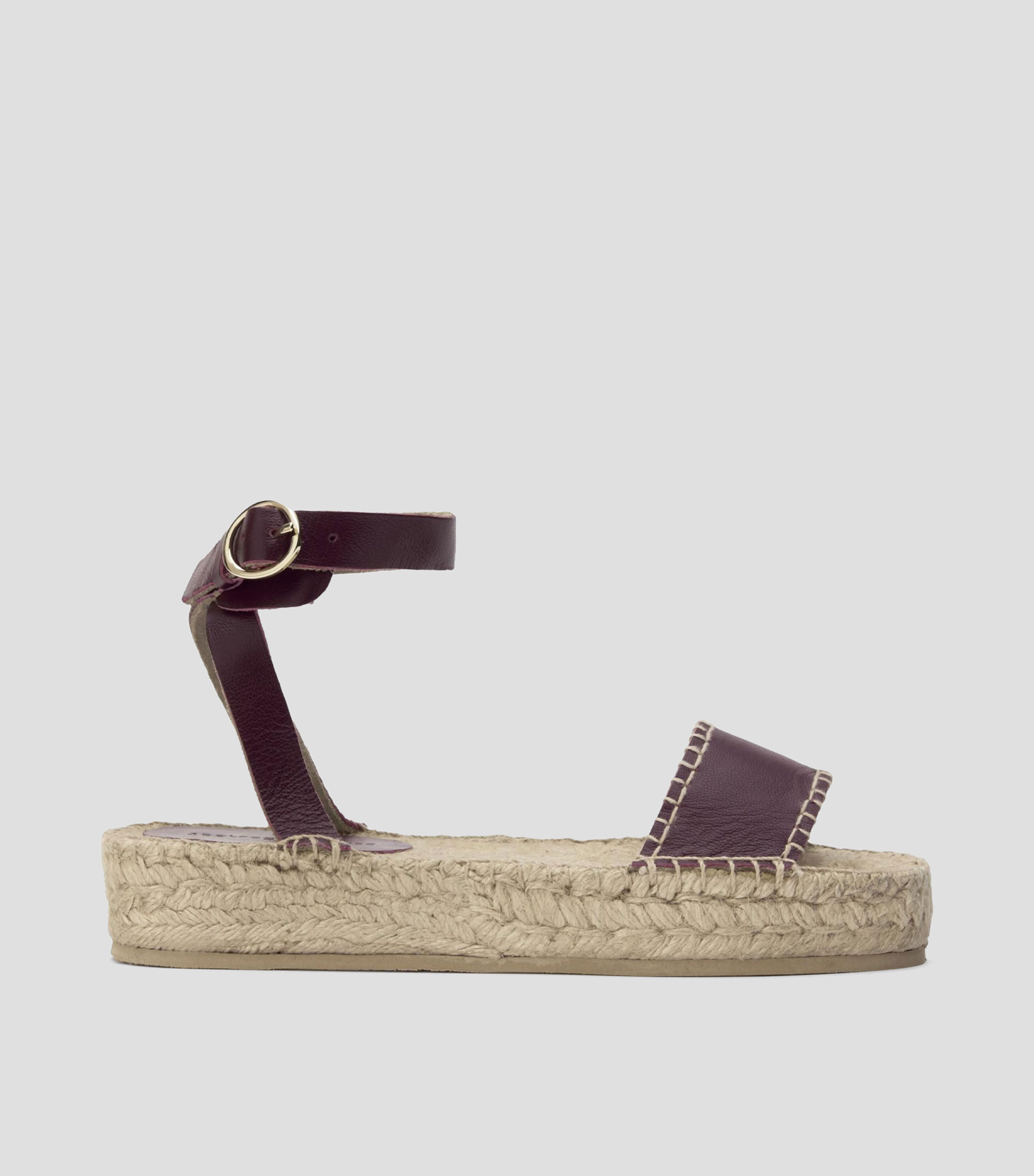 Sandalias pata de gallo planas Mujer