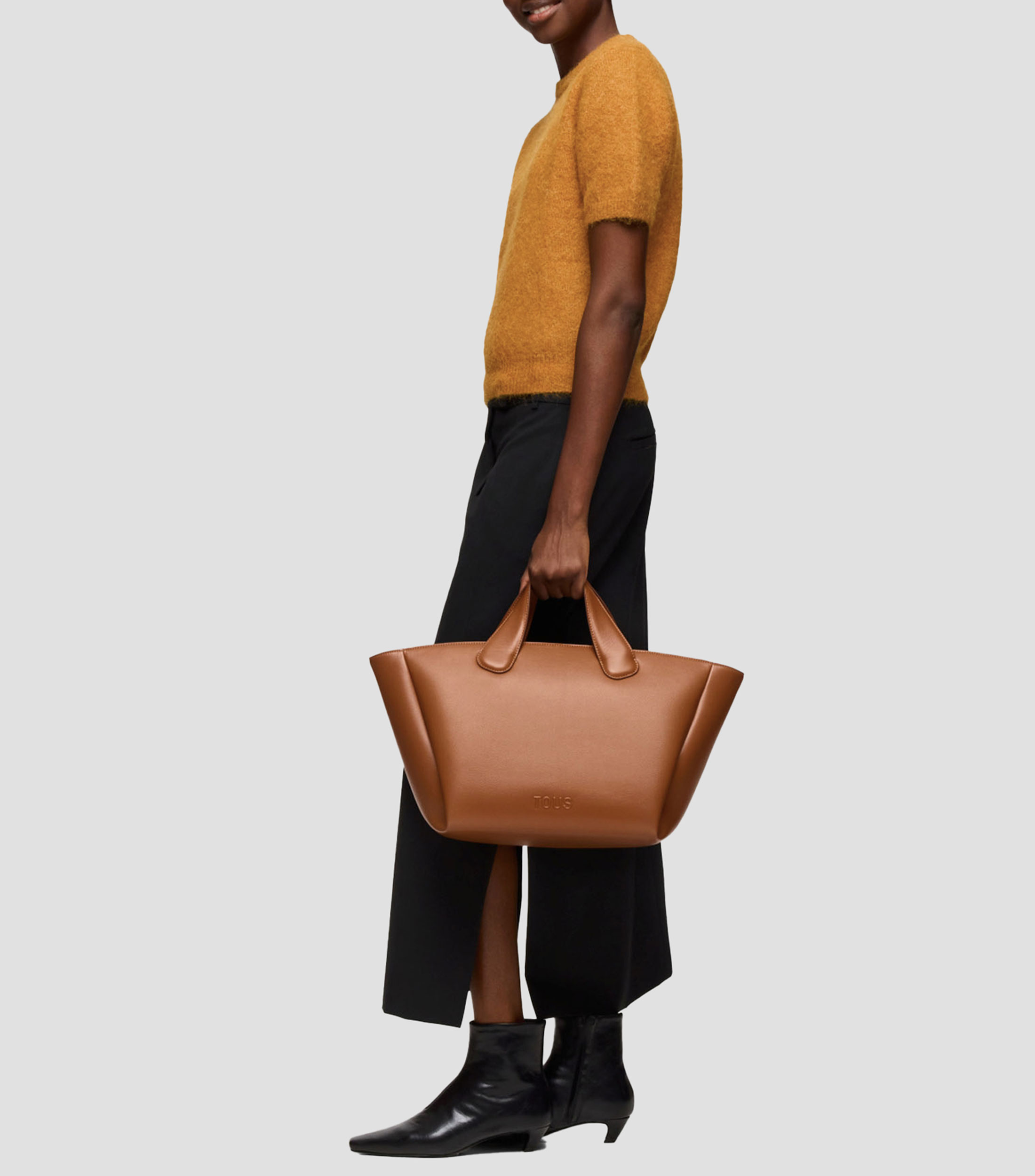 Bolsa Crossbody con Logo Mujer