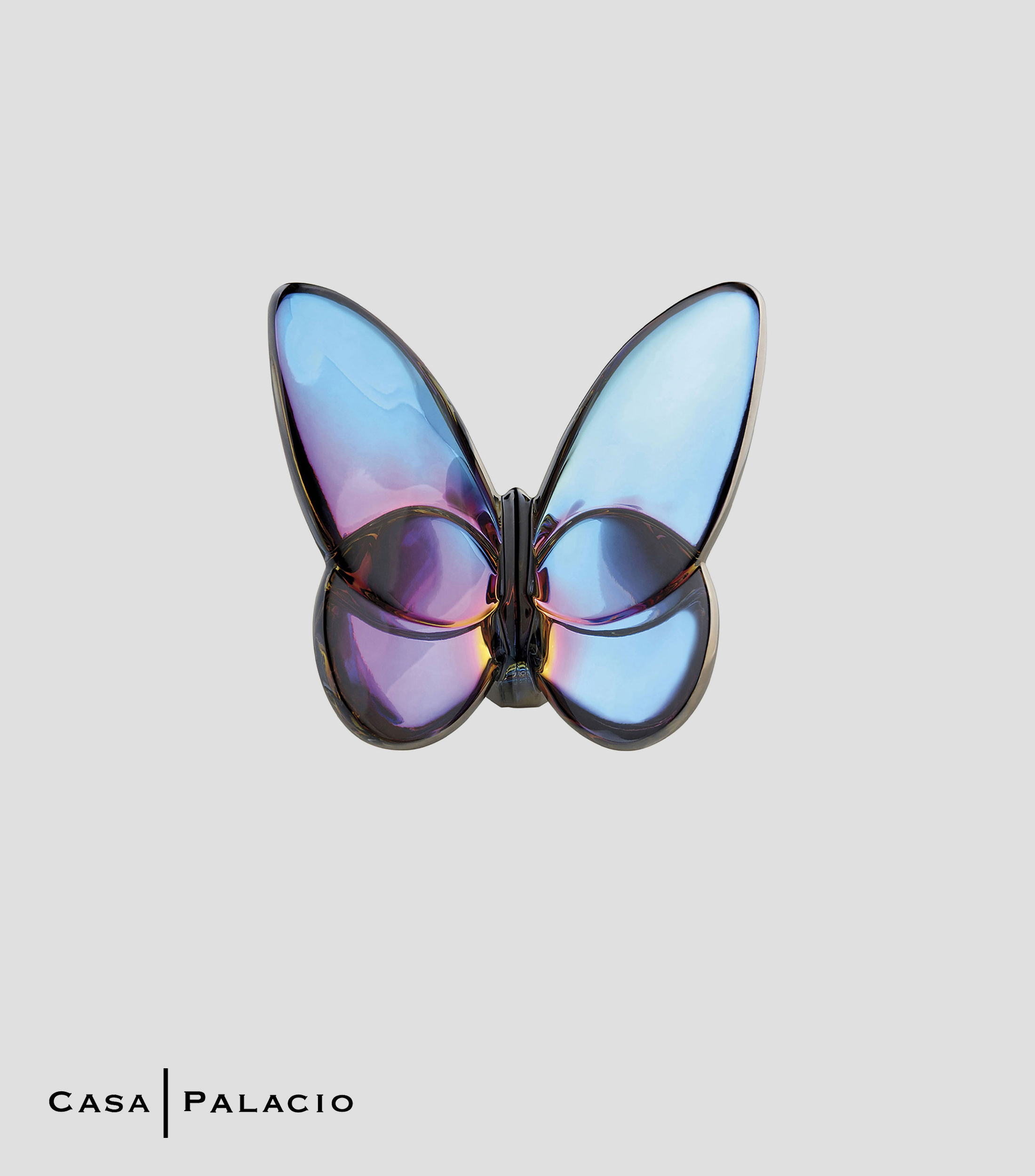 Figura Decorativa Mariposa Amuleto en cristal