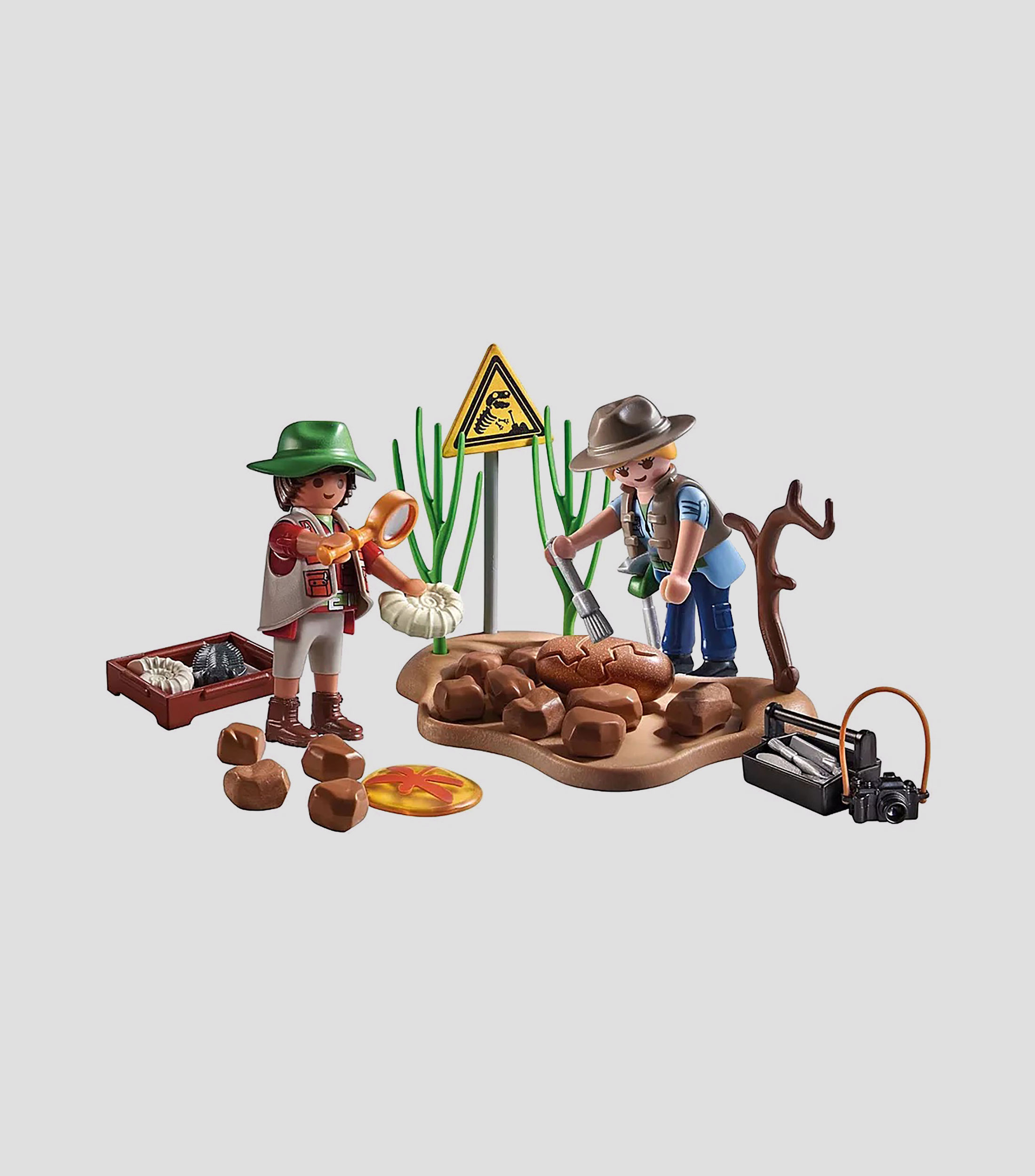 Playset Excavación paleontológica
