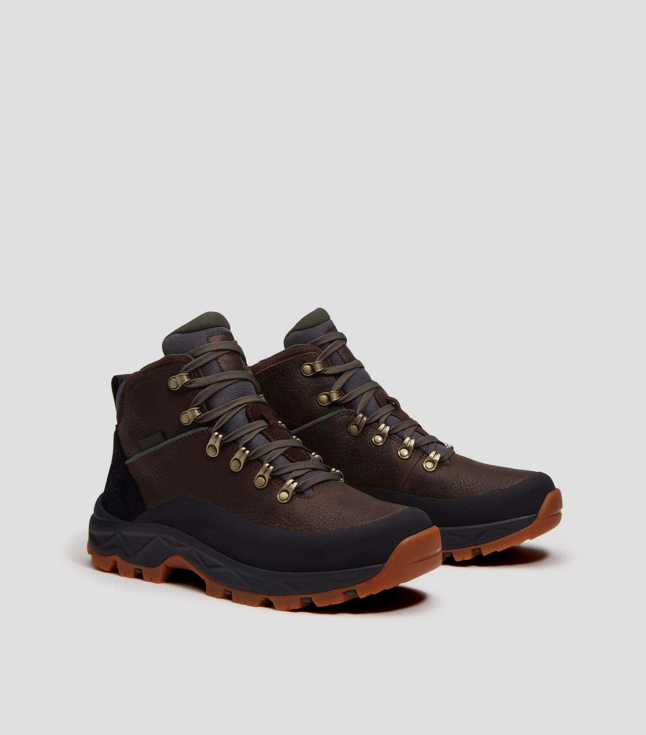 Botas casuales cortas en piel Hombre