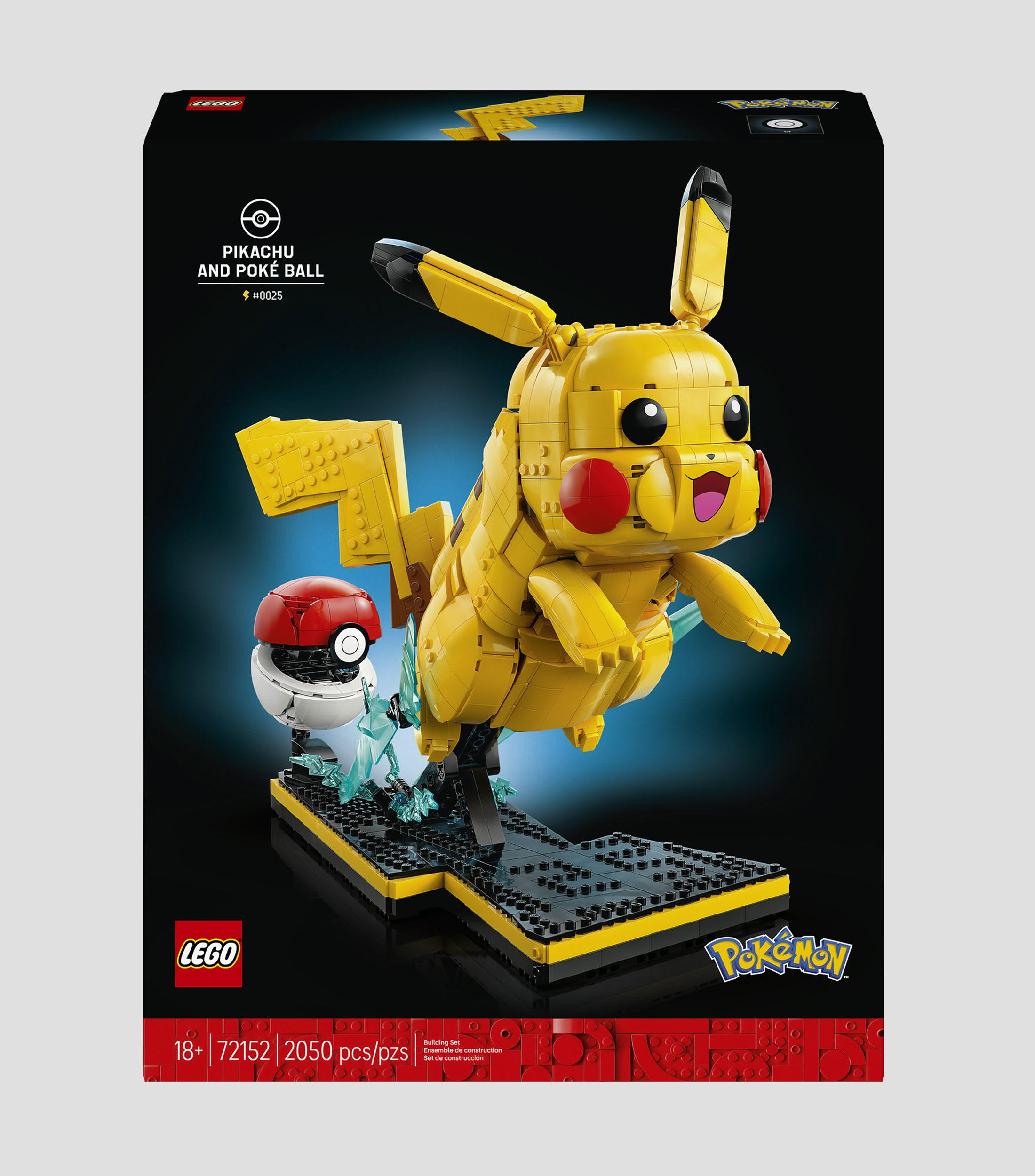 Lego Pokémon, Pikachu y Pokébola