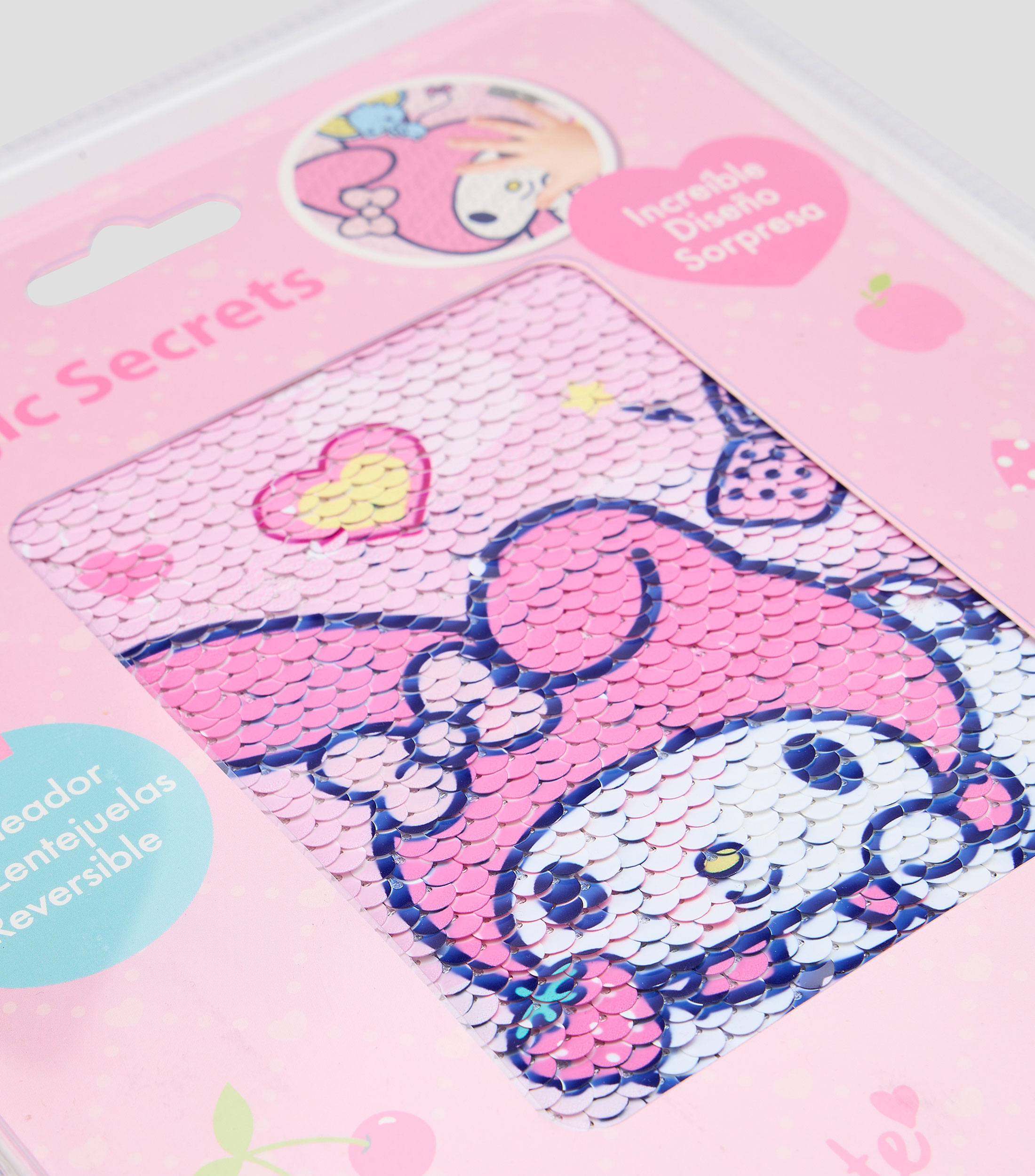 Diario con lentejuelas reversible y accesorios My Melody