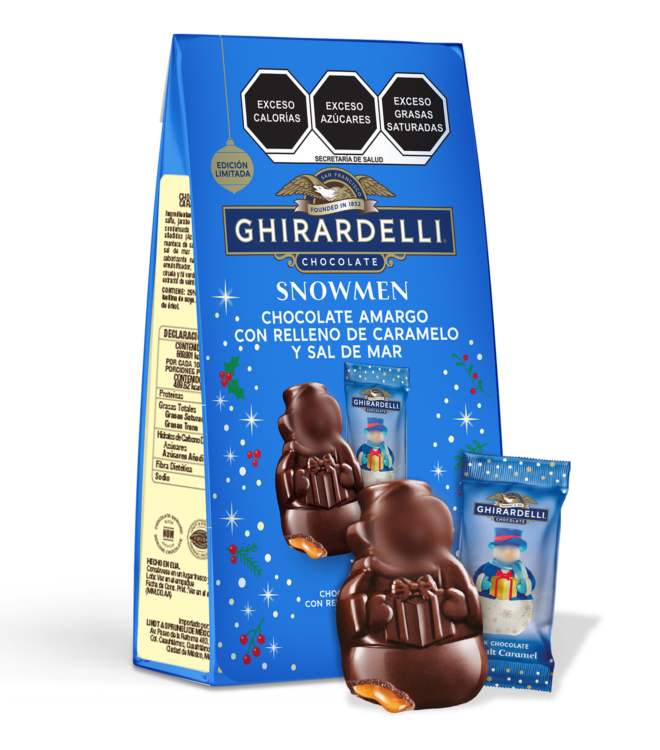 Chocolate amargo con relleno de caramelo, 116.4 g