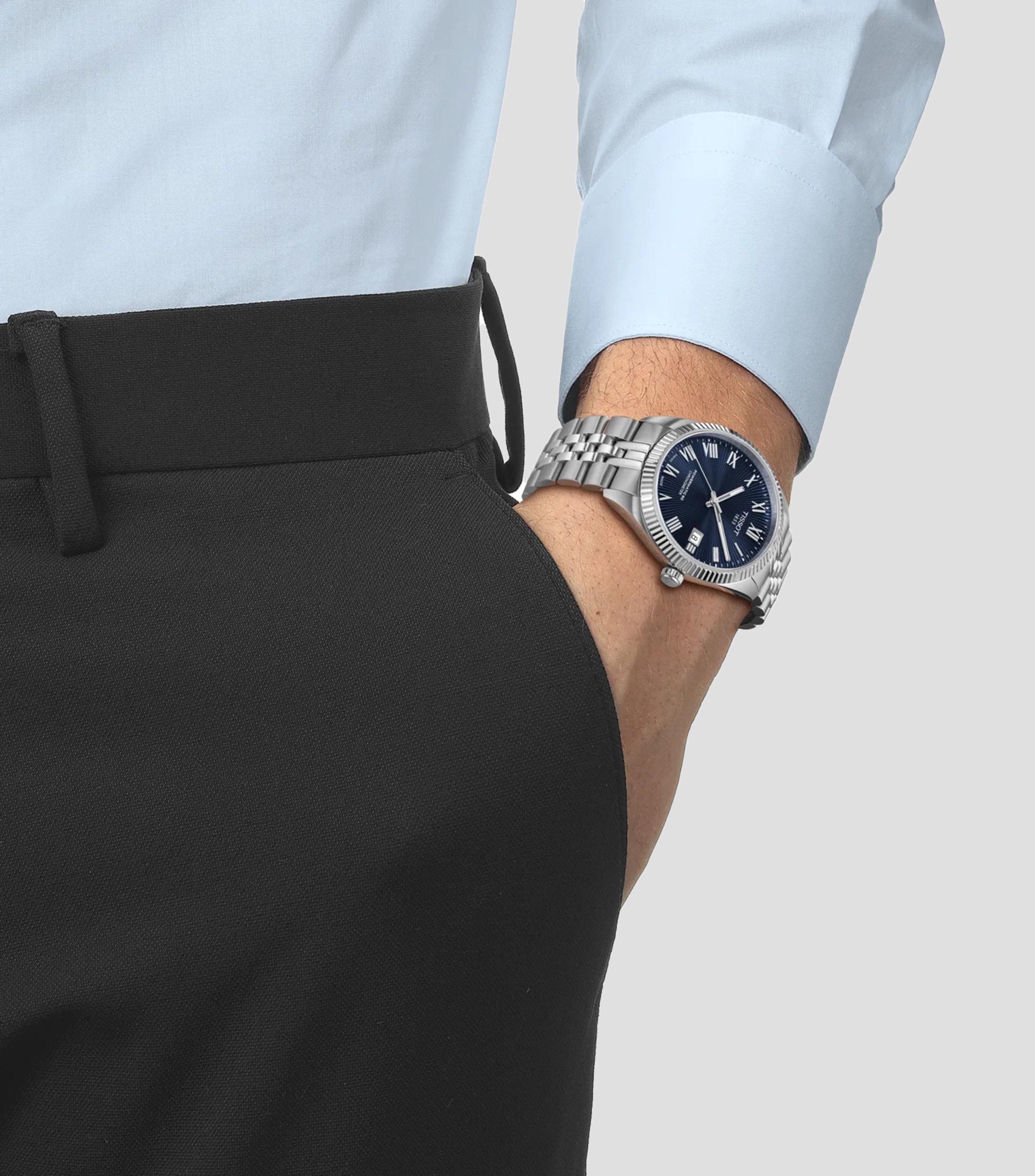 Reloj para Hombre Ballade casual plateado