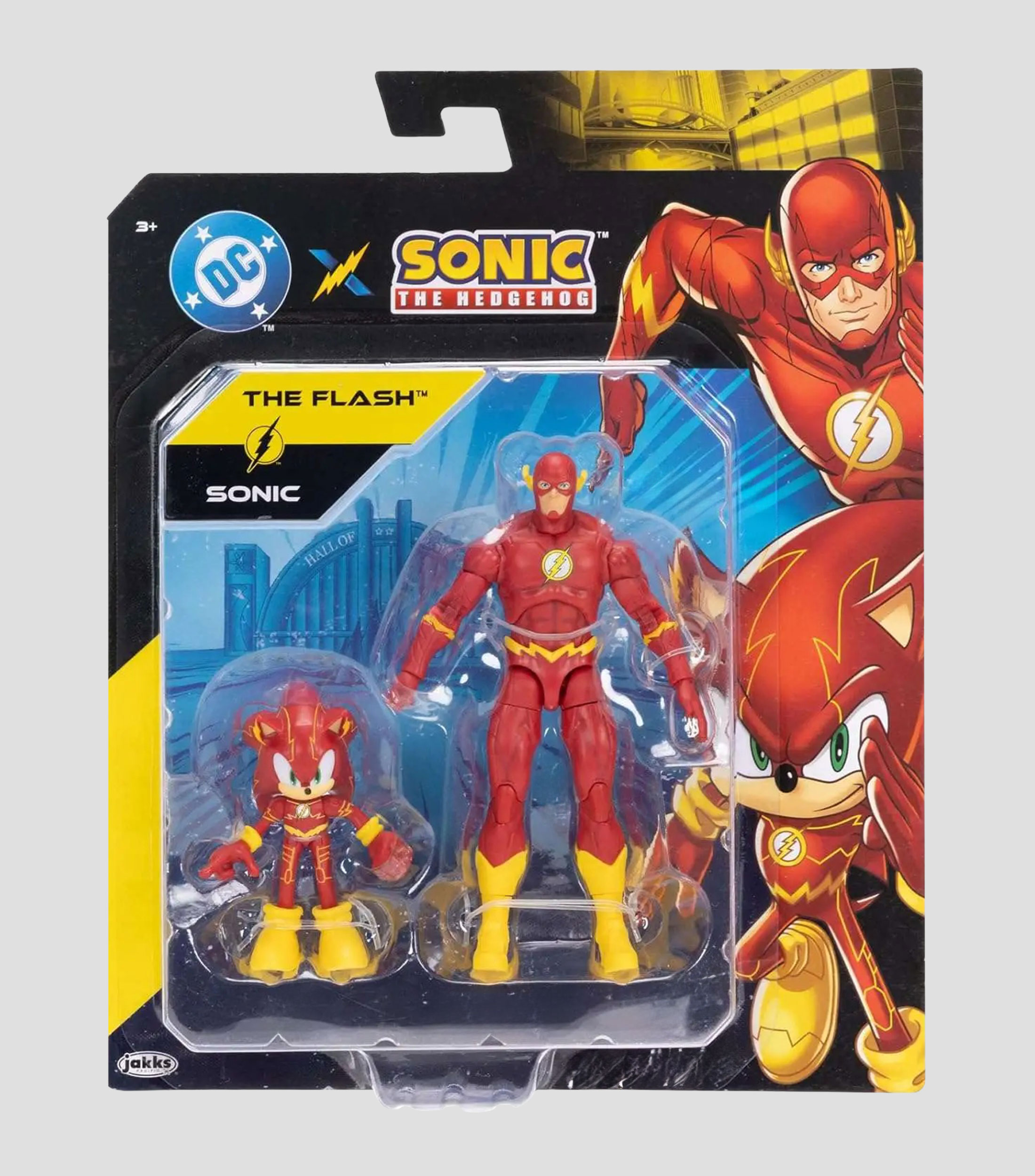 Playset The Hedgehog DC - The Flash & Sonic