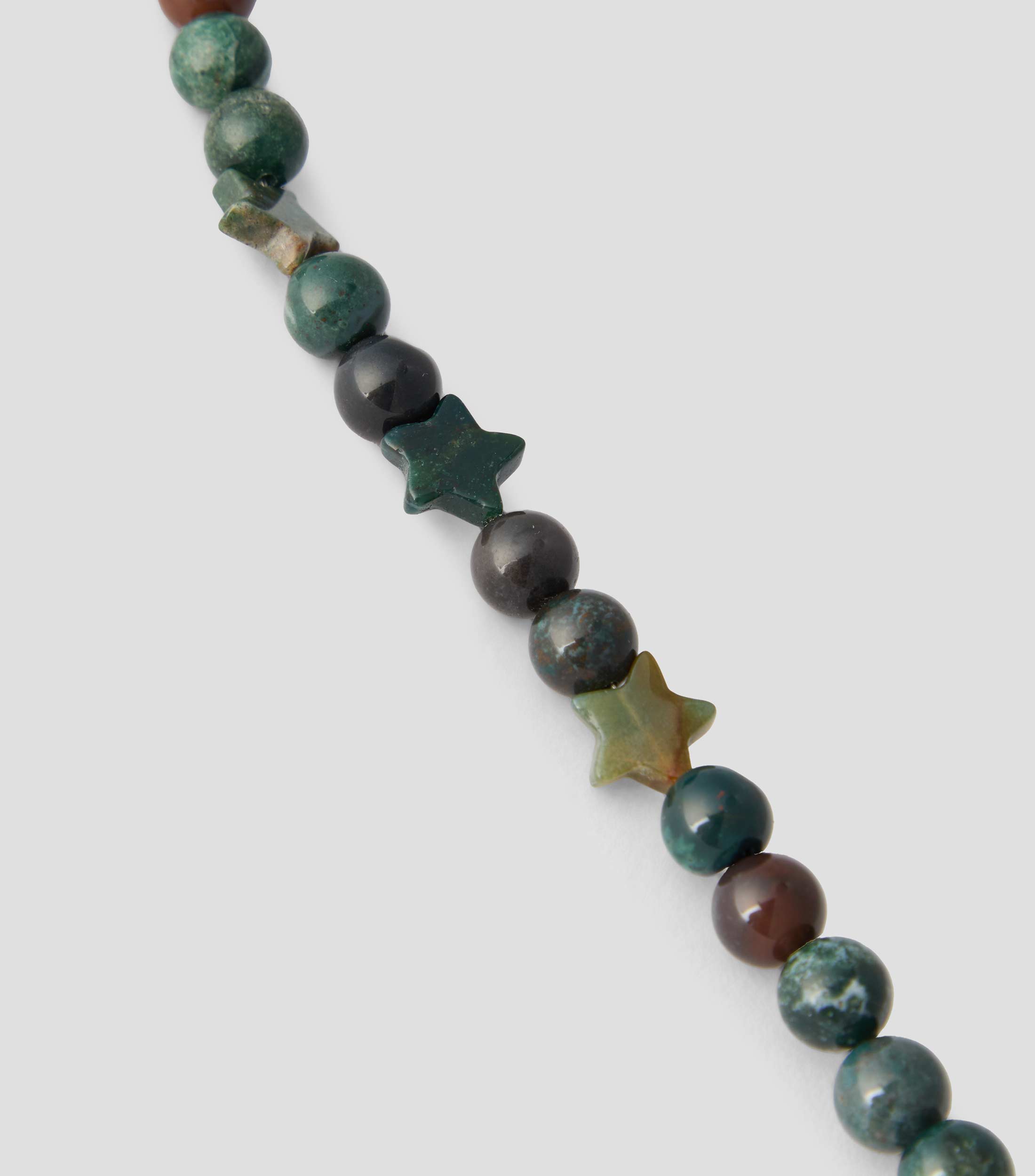 Pulsera estrellas con ágata Hombre