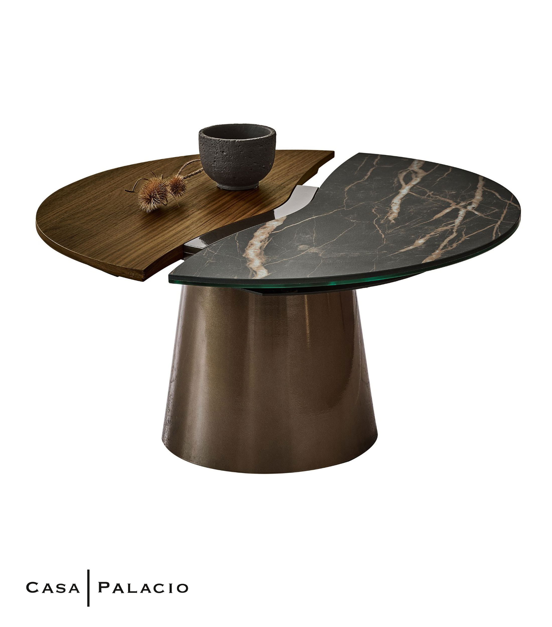 Mesa de Centro Yang en Piedra