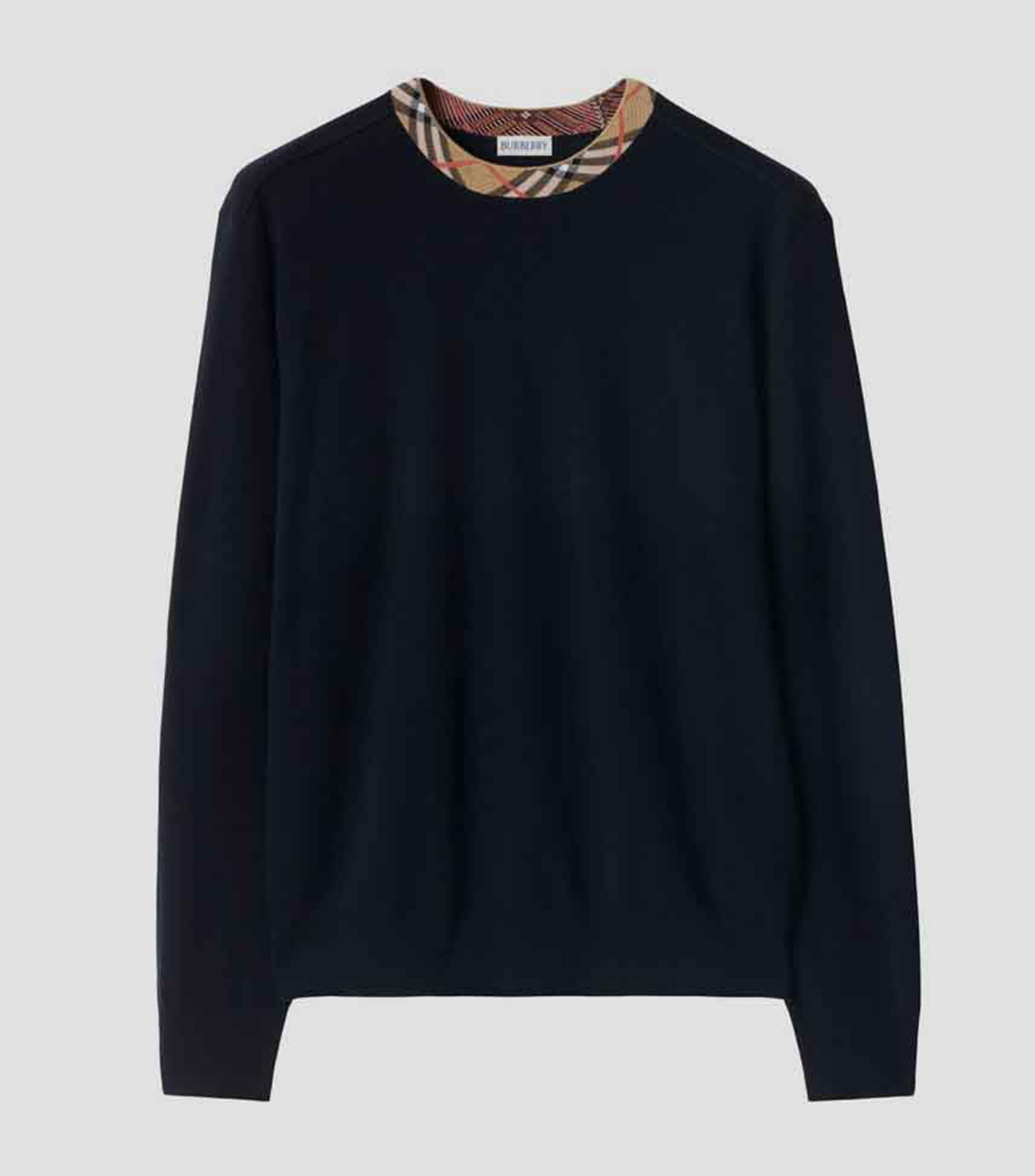 Suéter cuello redondo Hombre
