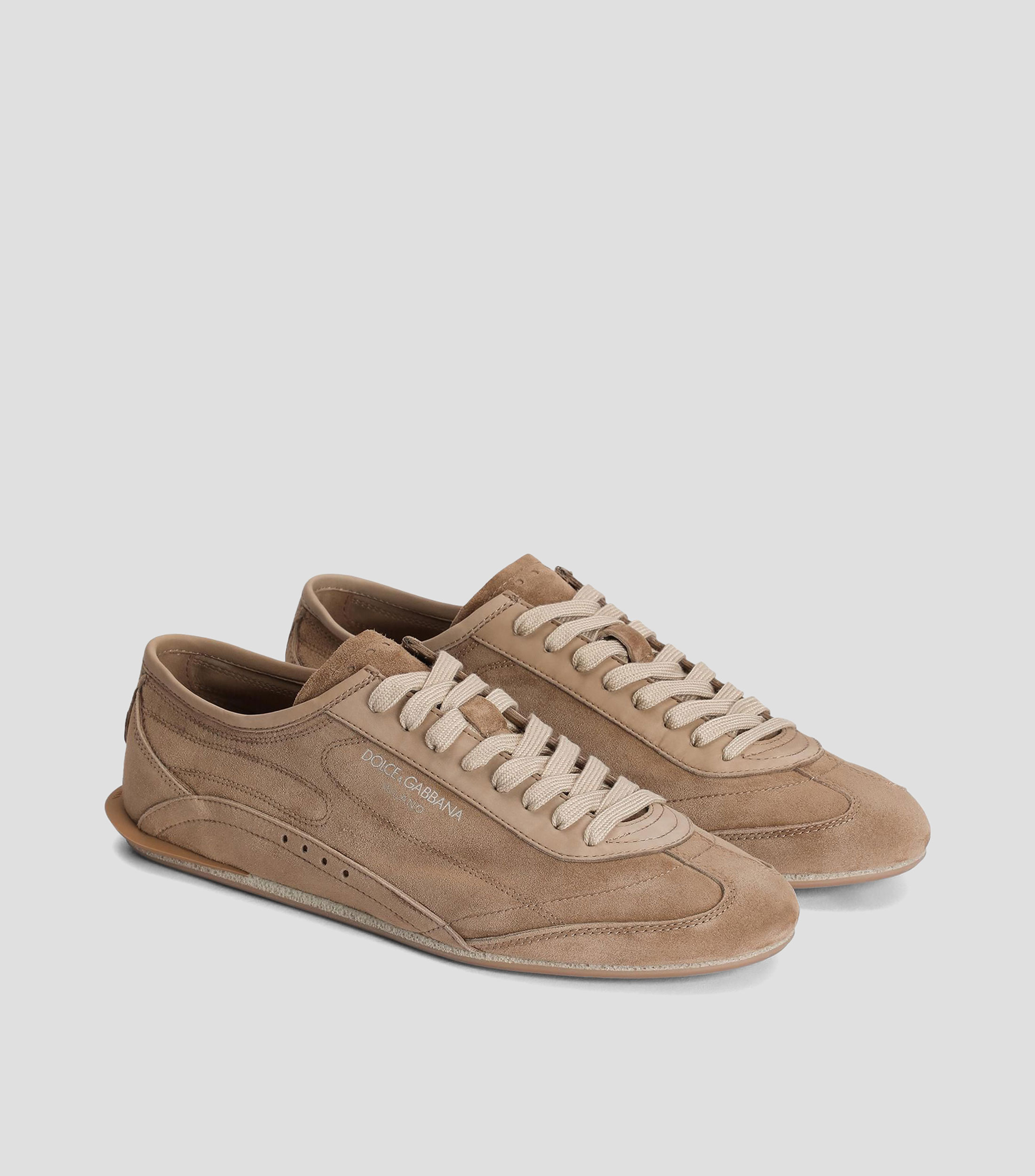 Tenis casuales Lipari en piel Beige Hombre