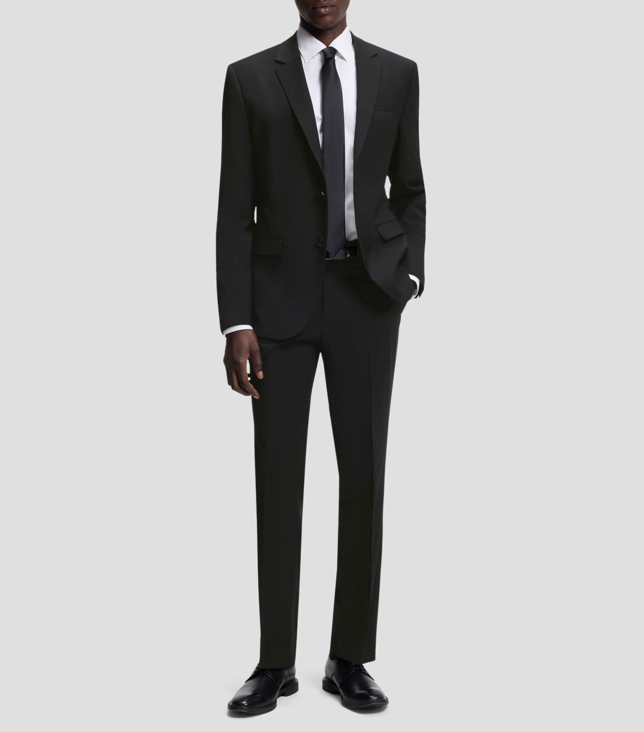 Saco extra slim en mezcla de lana Hombre