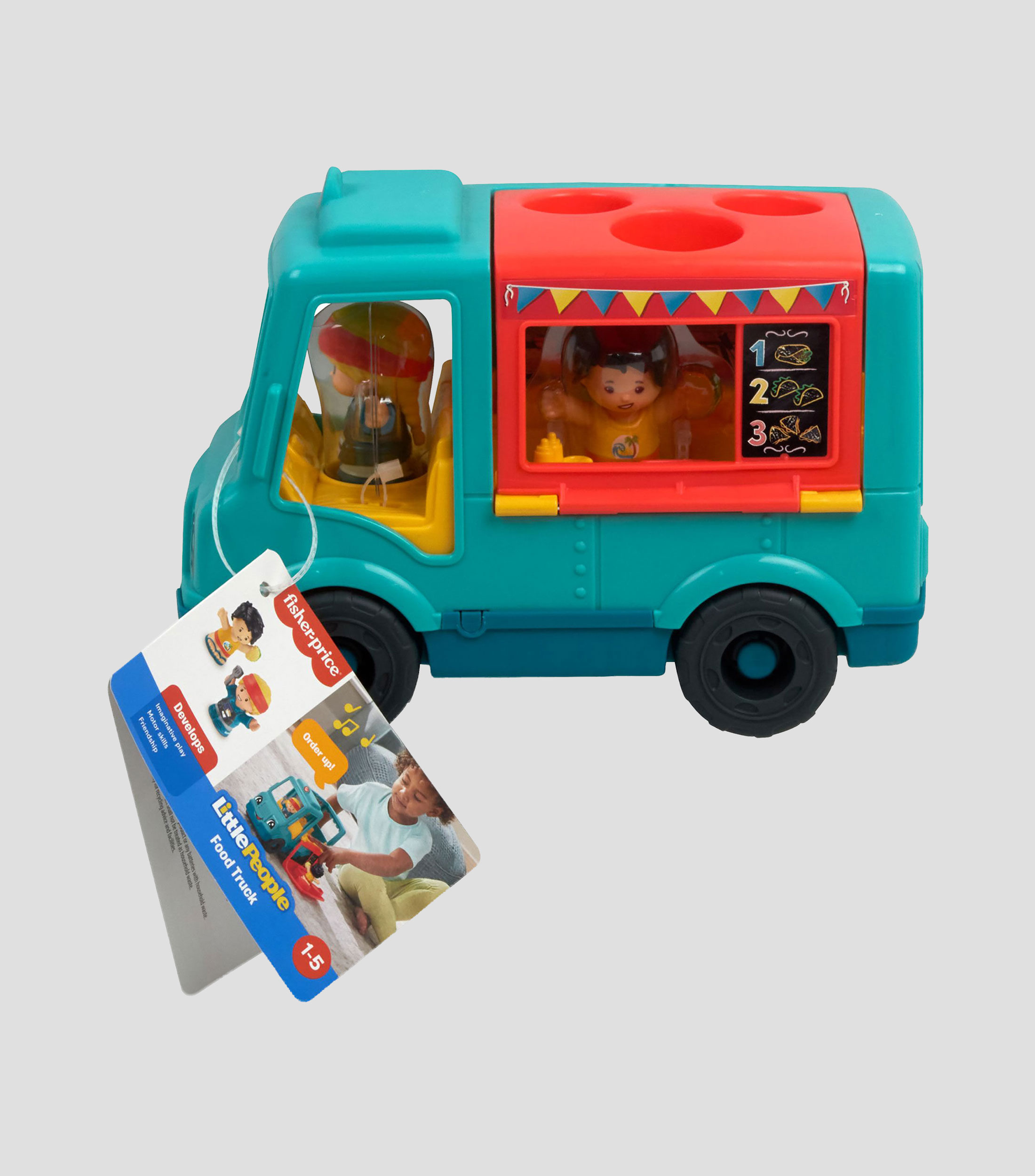 Playset Little People - Camión de Comida