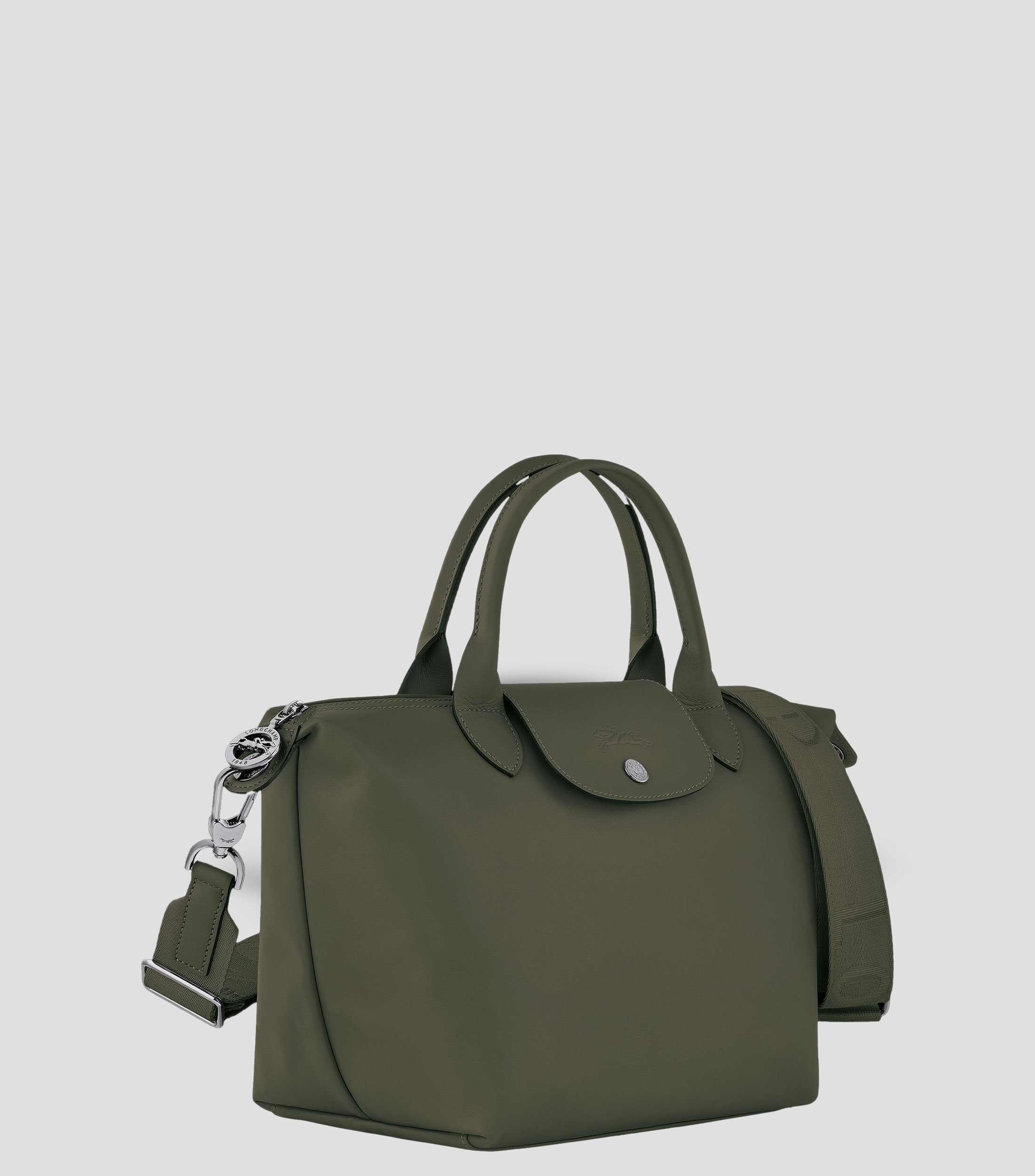 Bolsa tote verde en cuero Le Pliage Xtra Mujer