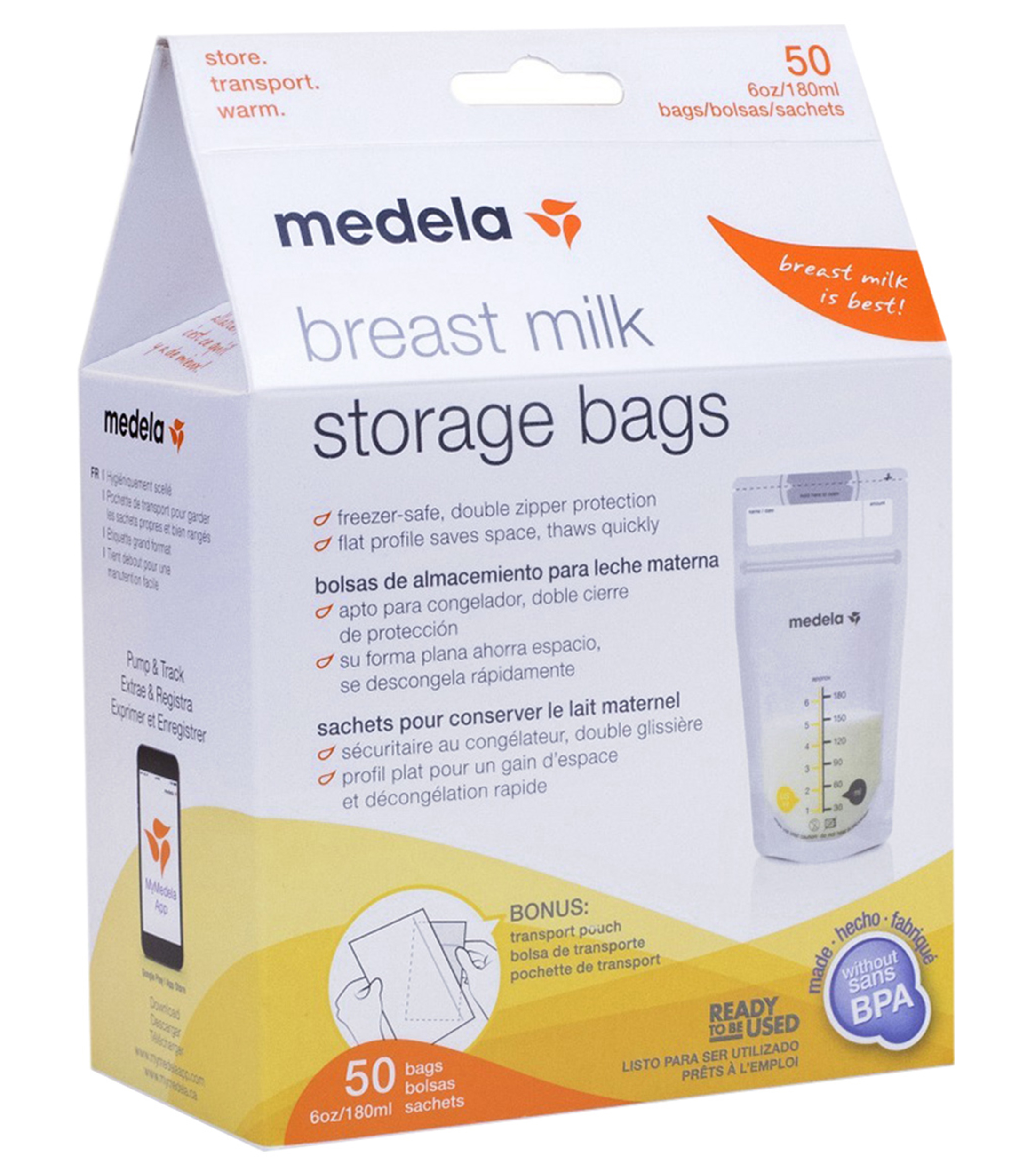 Bolsas para Leche Materna