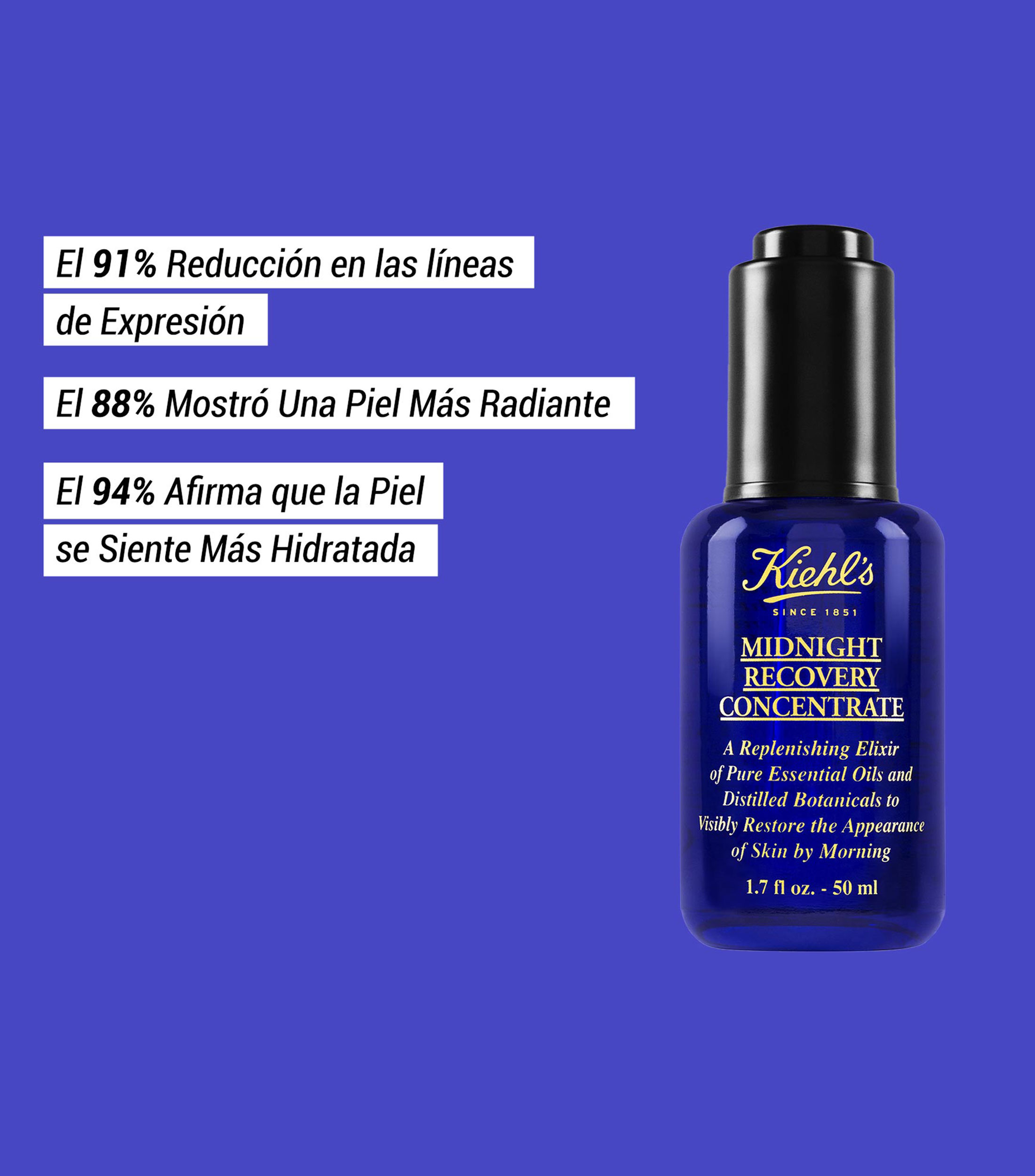Suero Midnight Recovery, 50 ml