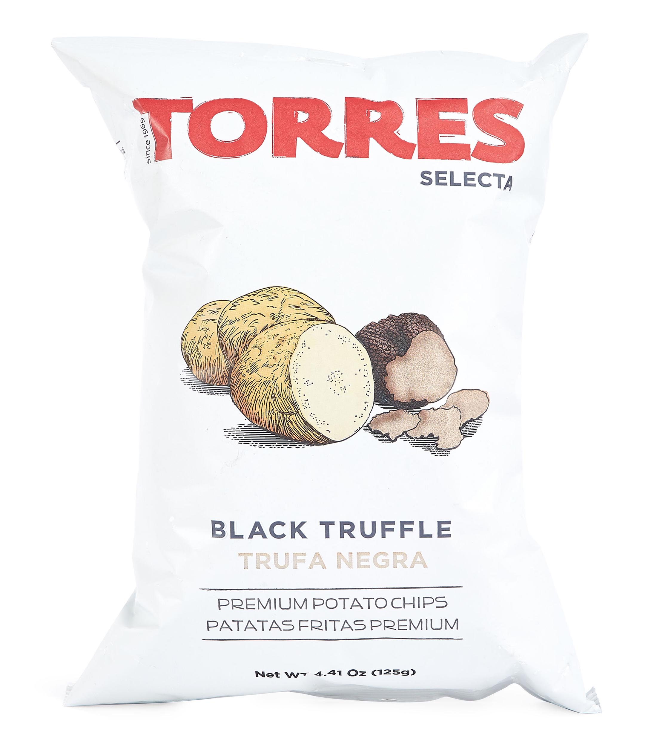 Torres Selecta Papas Torres Sabor Trufa Negra, 125 g El Palacio
