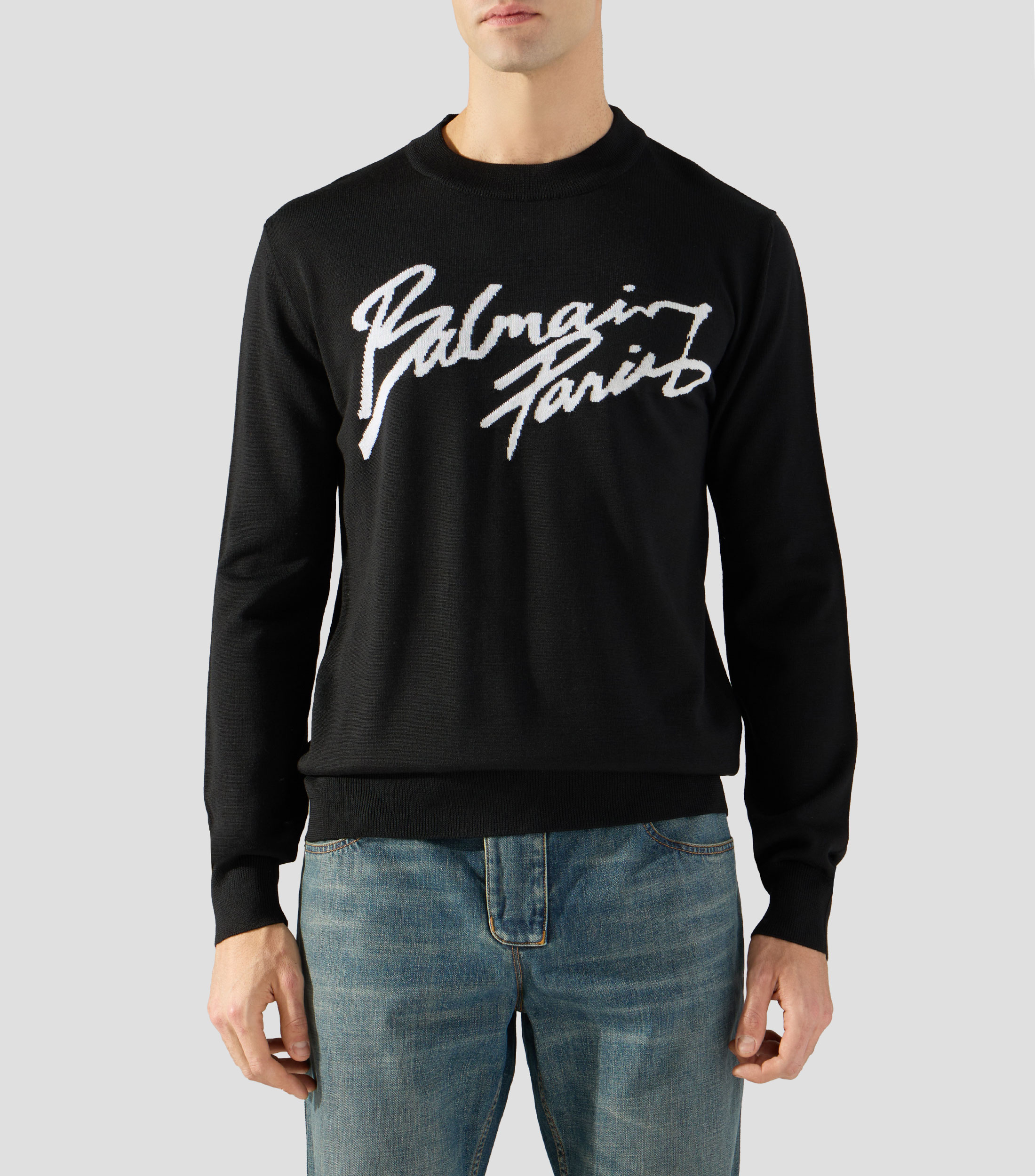 Suéter cuello redondo Hombre