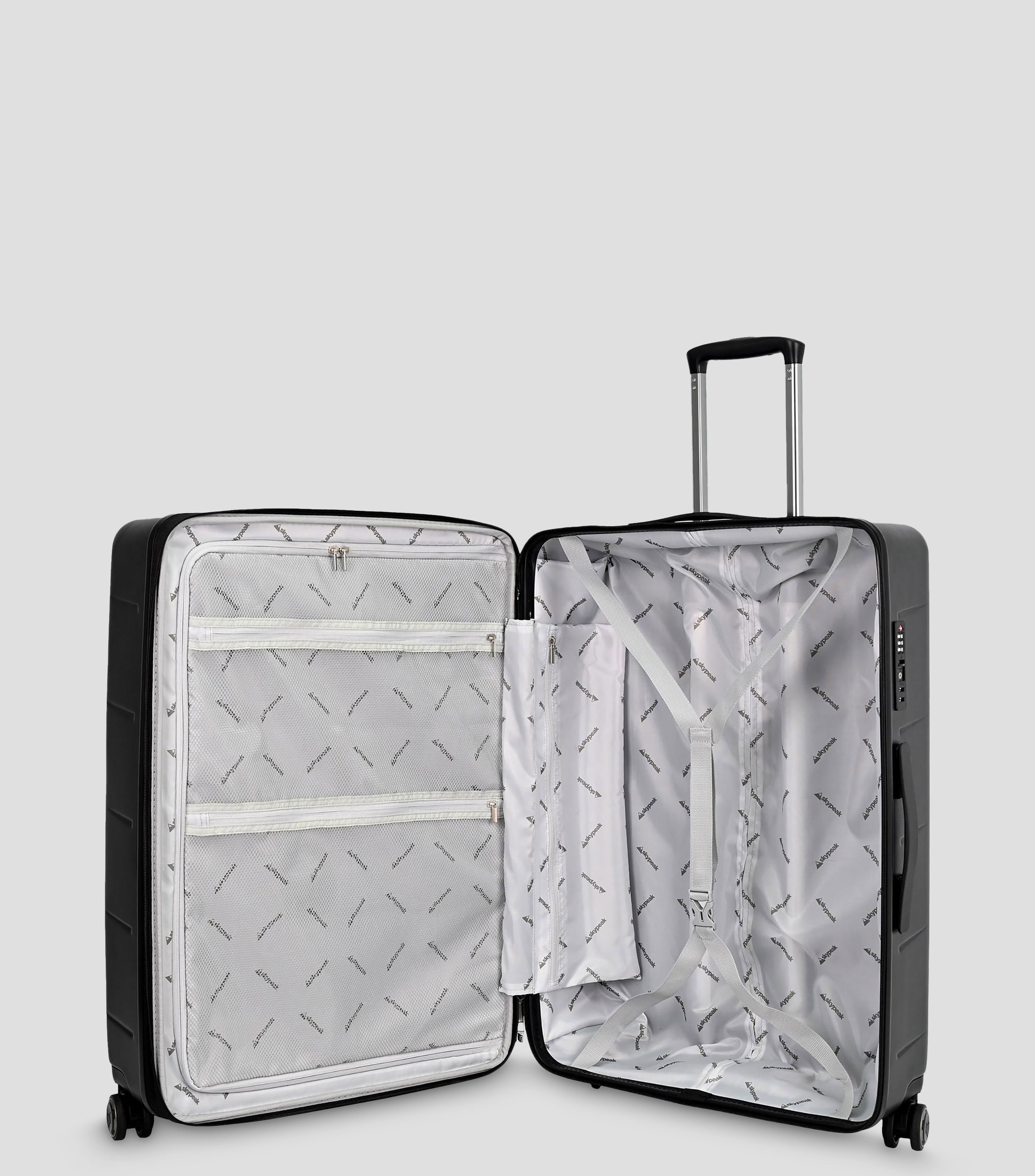Set 2 maletas para viaje negro