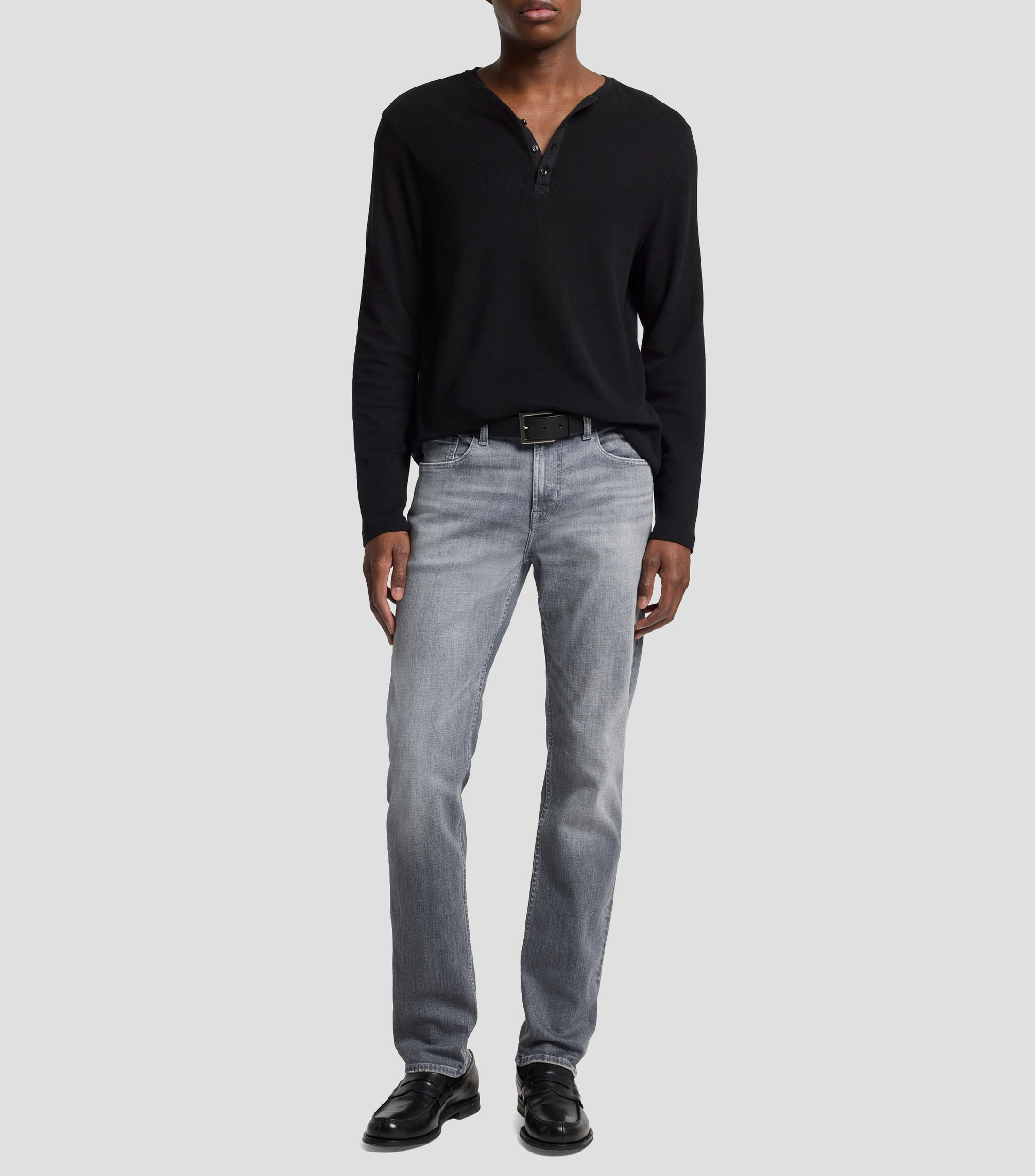 Jeans de corte slim Hombre
