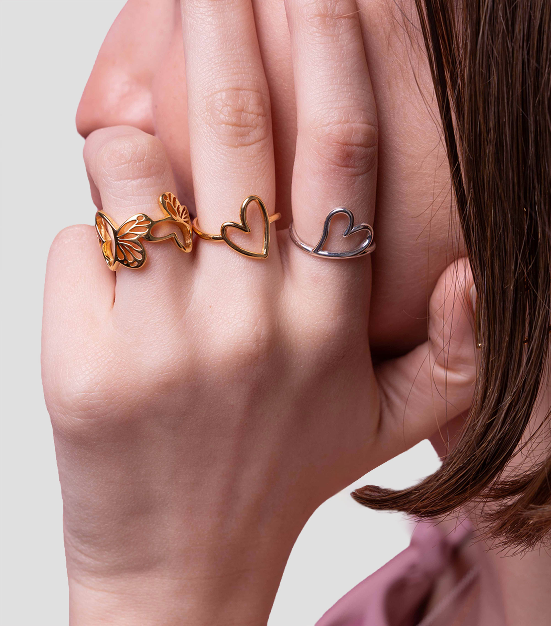 Anillo en plata .925 Latidos Mujer talla 6