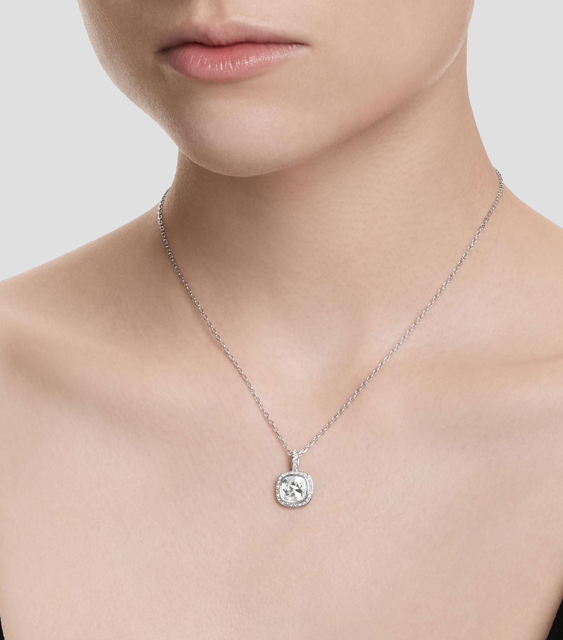 Collar con cristal pavé Una Angelic Mujer