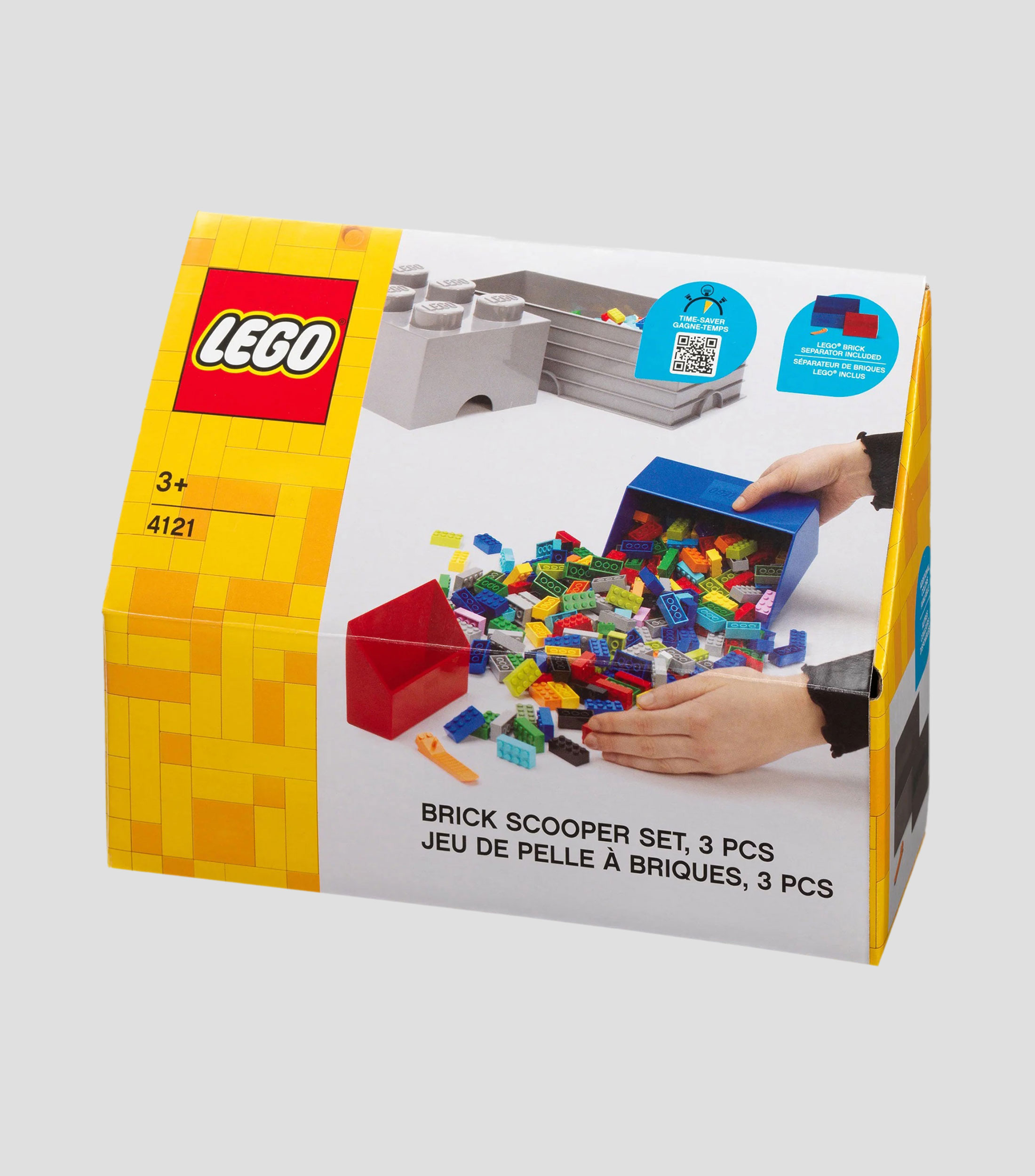 LEGOBRICK SCOOPER SET AZUL- ROJO