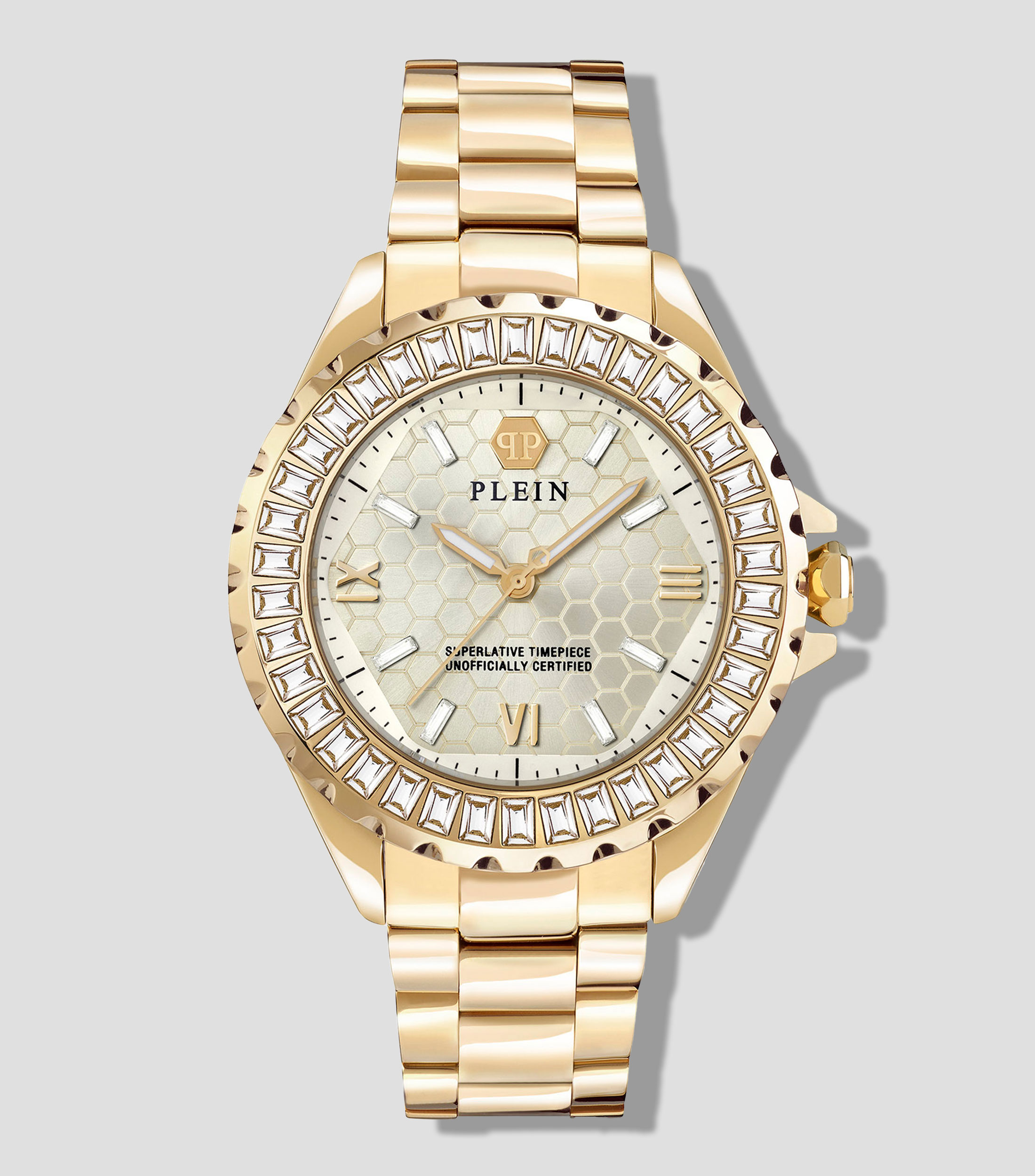 Reloj para Mujer Street Couture Casual, Dorado