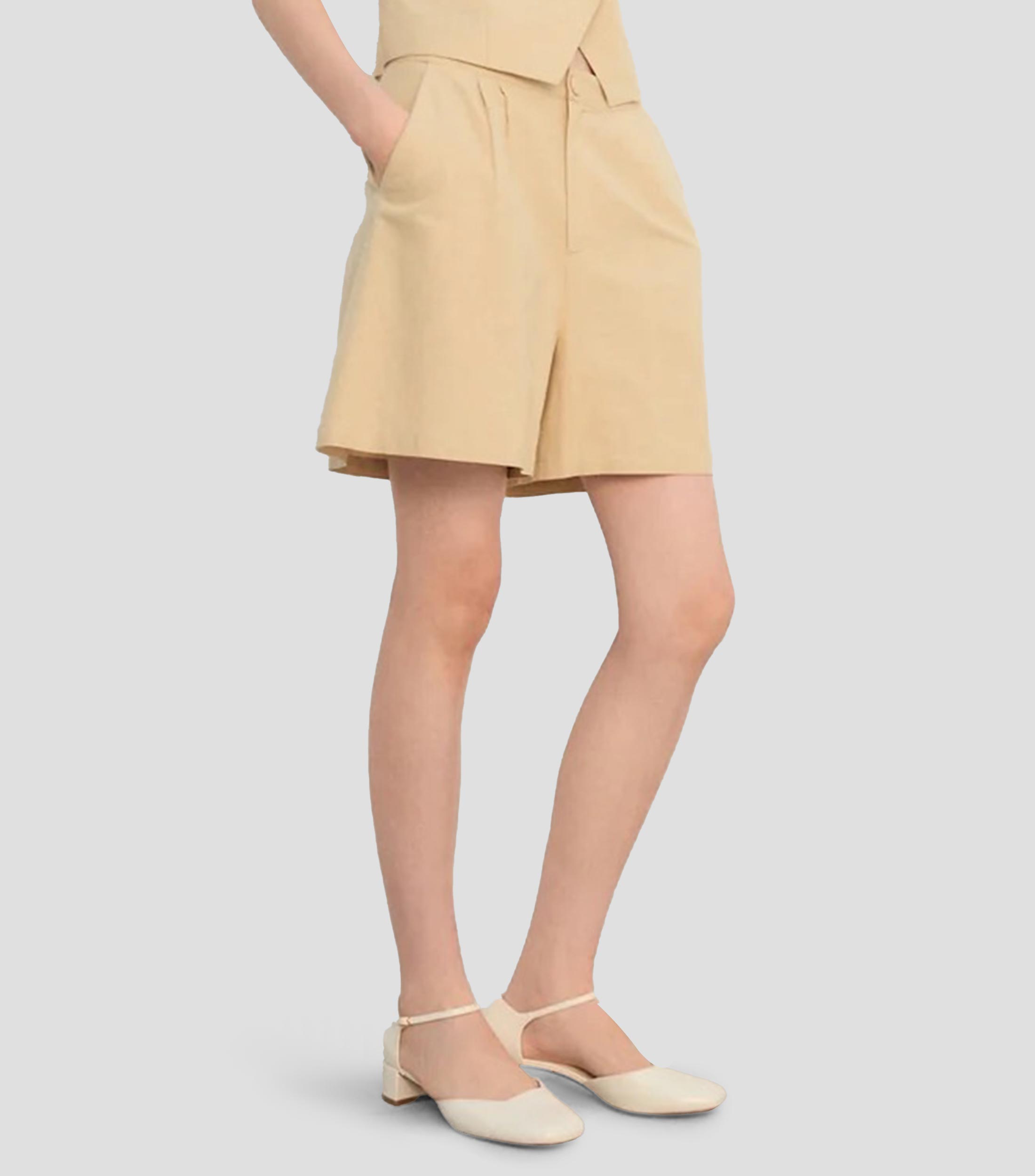 Short liso Mujer