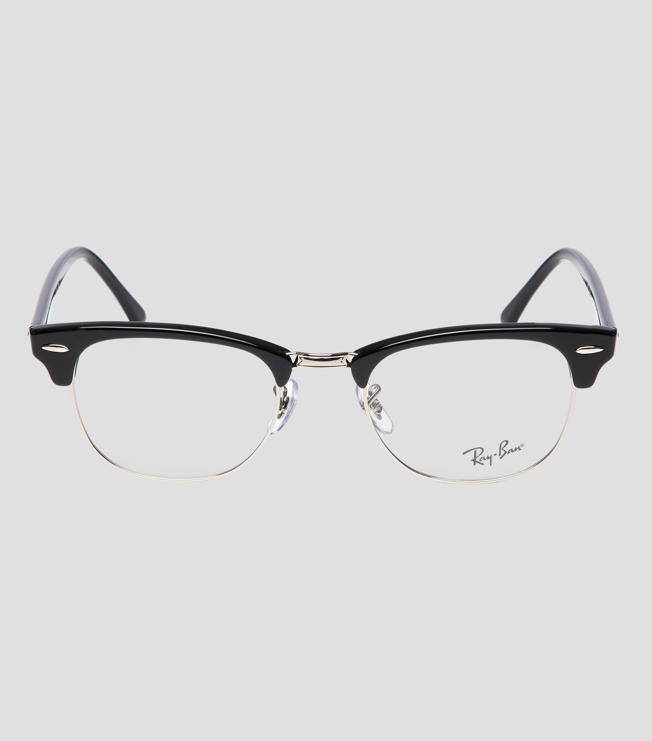 Lentes oftálmicos Cuadrados Clubmaster Negros Unisex