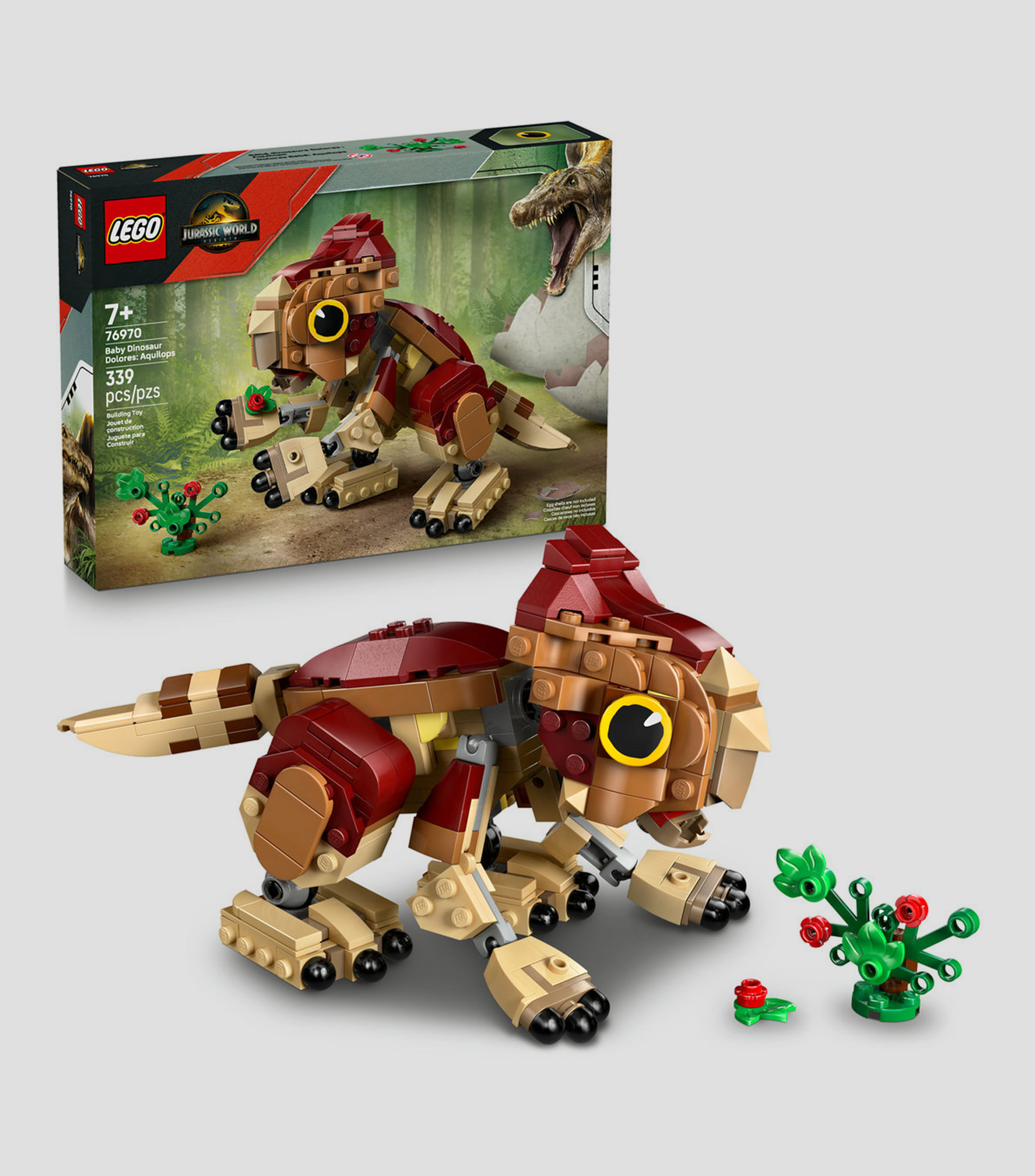 Lego Jurassic World Dolores Bebé Aquilops Set de construcción 76970