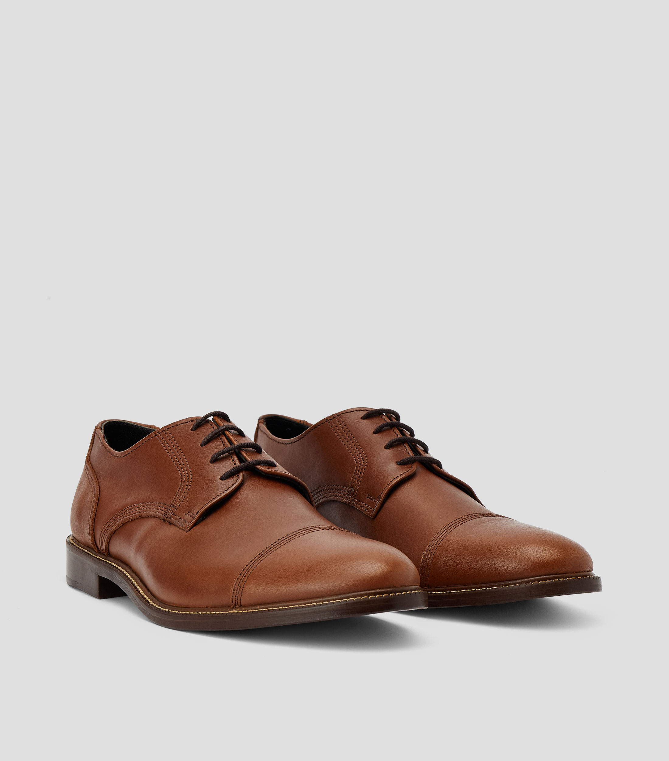 Zapatos de Vestir Derby en piel de bovino Hombre