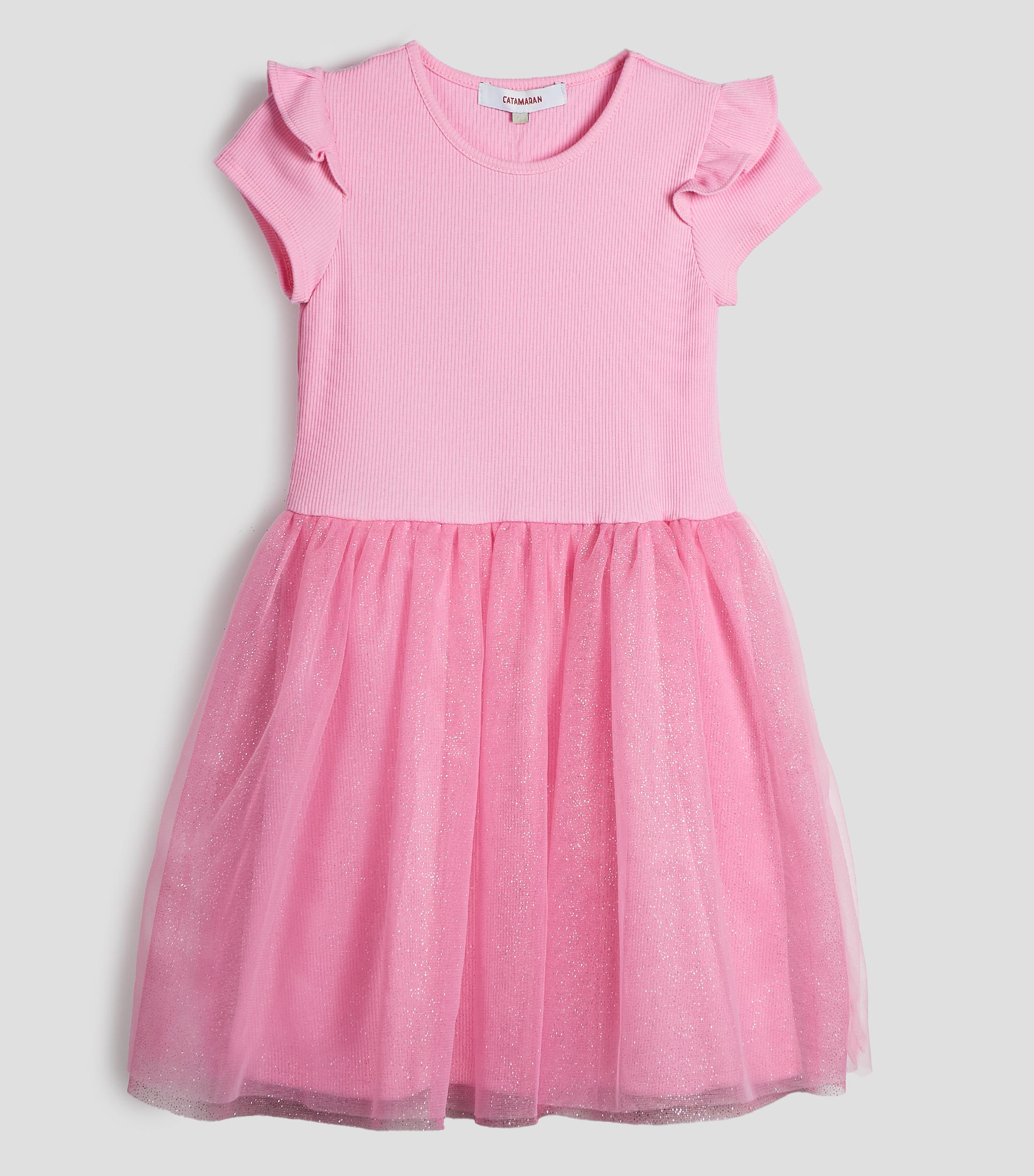 Vestido tull liso Niña