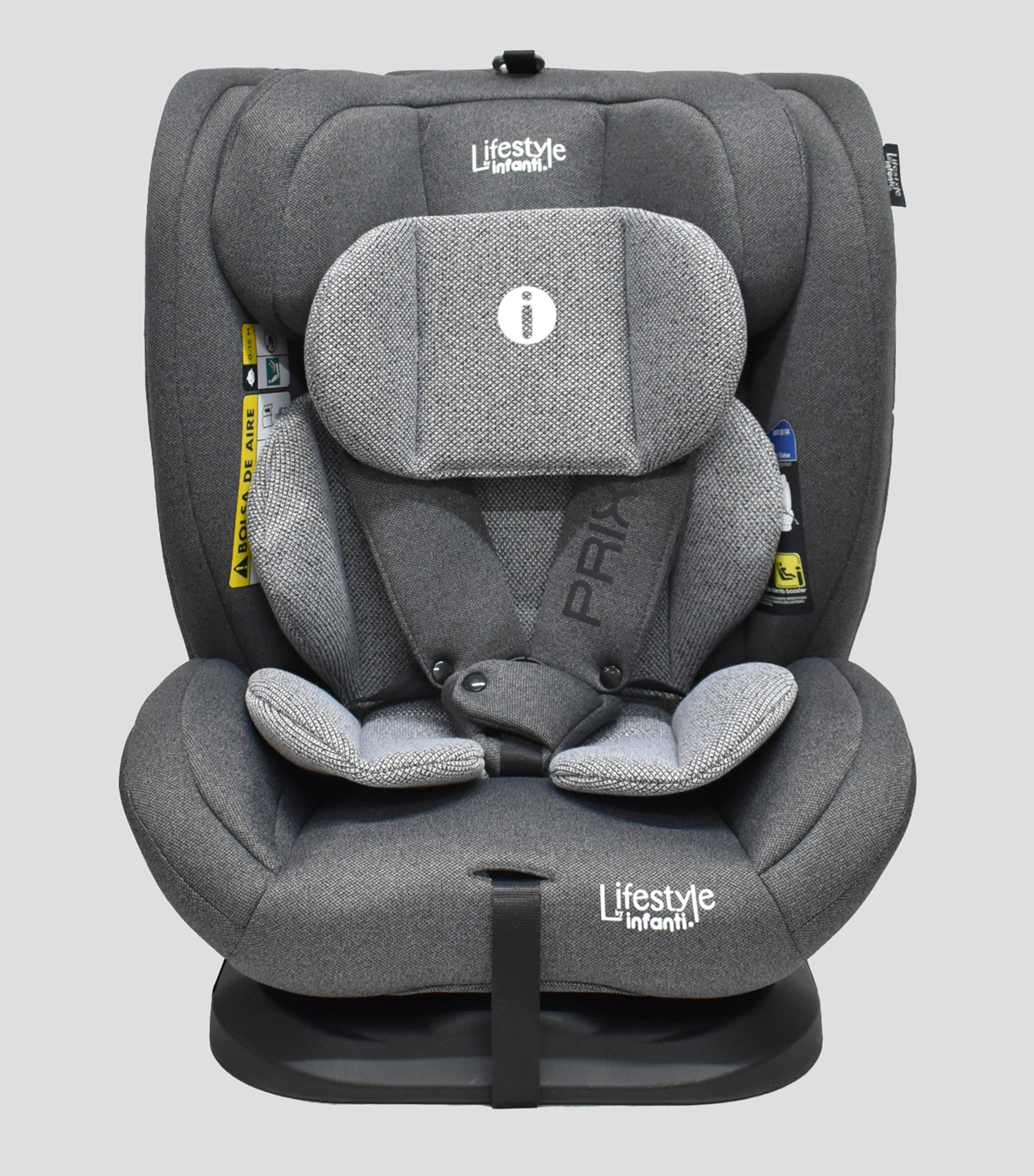Autoasiento Prix Gris